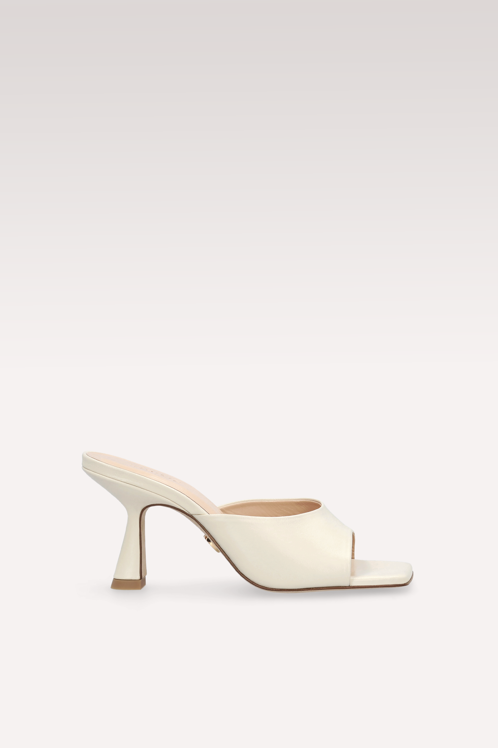 MULES RENY IN PELLE LISCIA BIANCA
