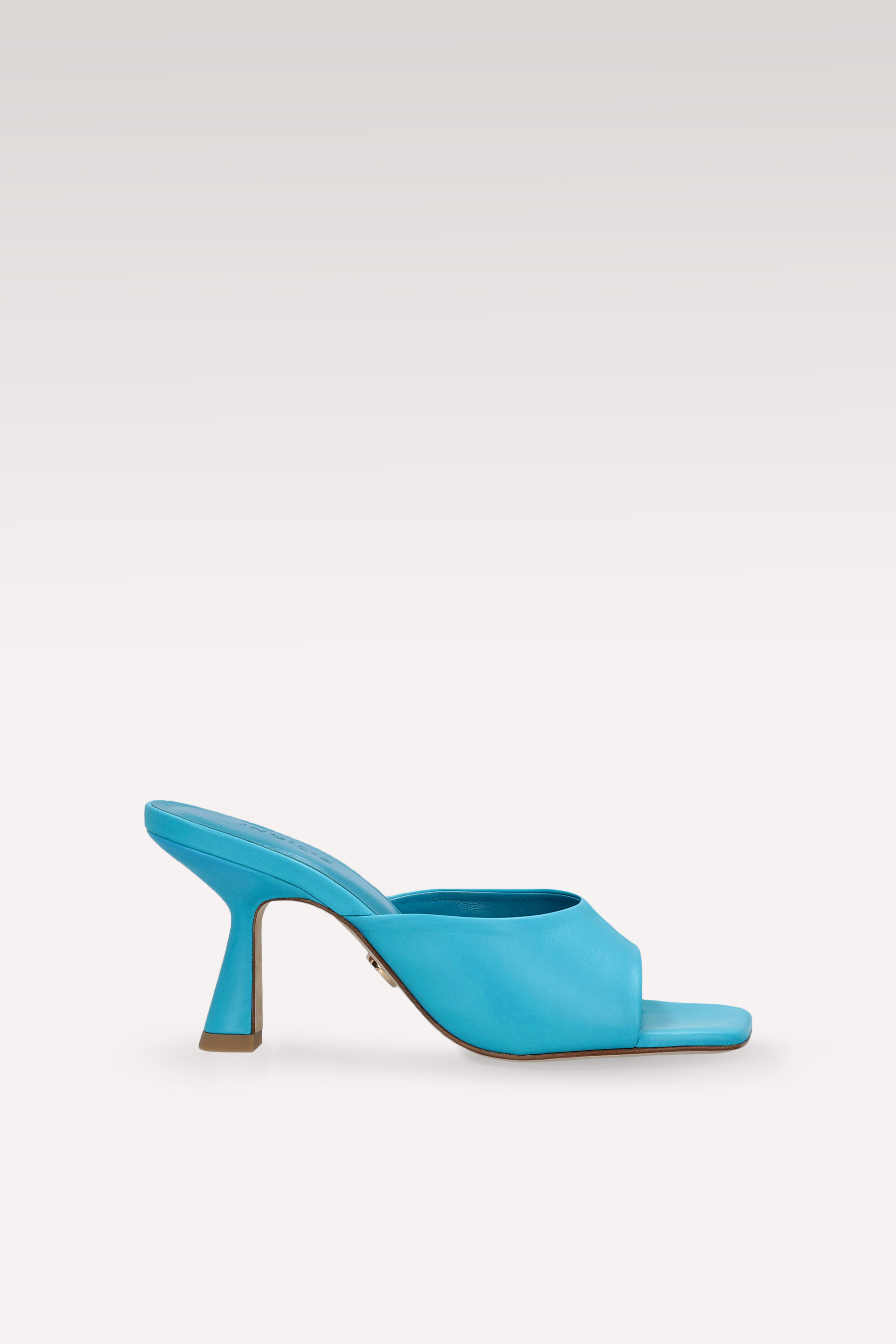 MULES RENY IN PELLE LISCIA BLU SCUBA