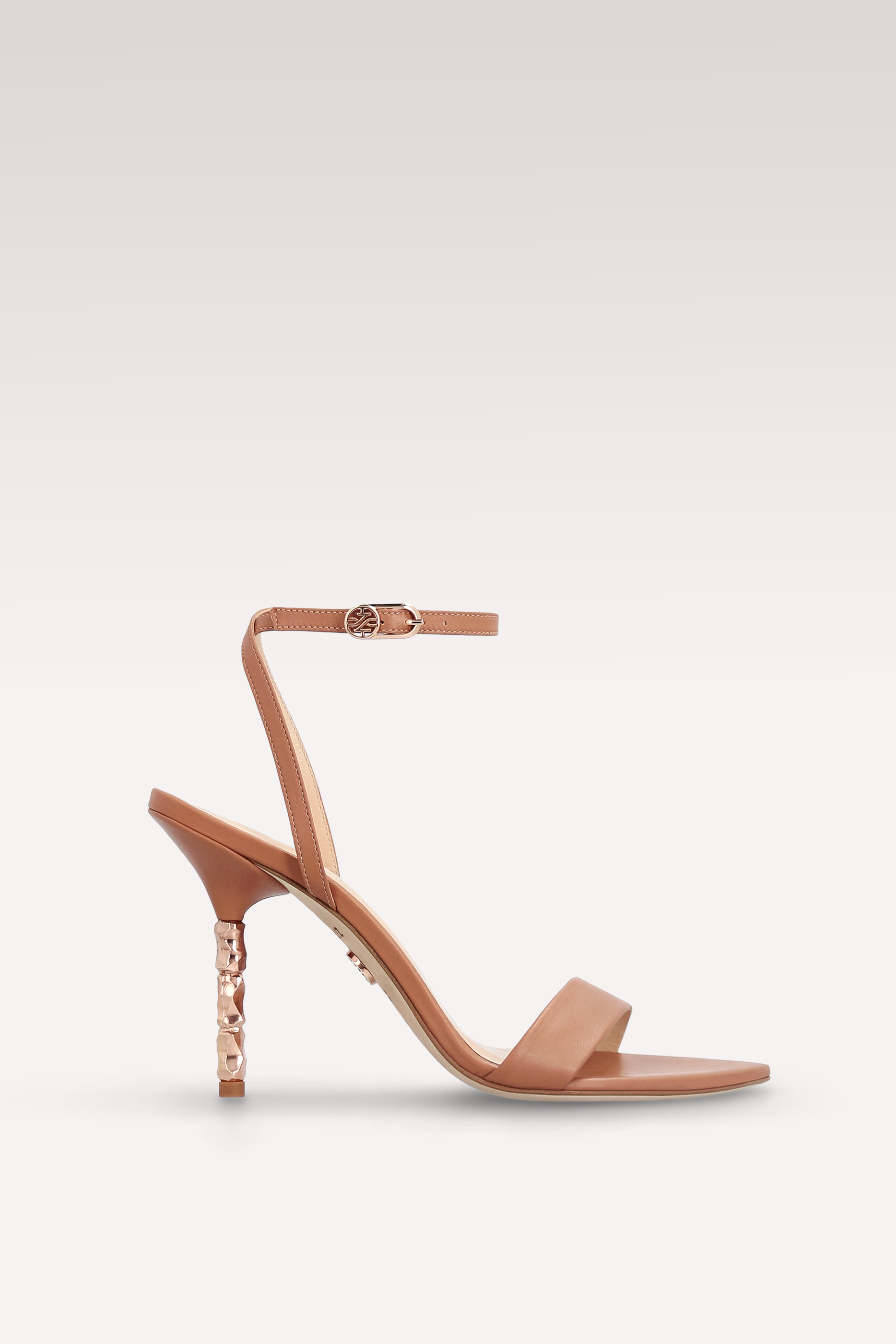 SANDALI IN PELLE MARRONE ADA 101