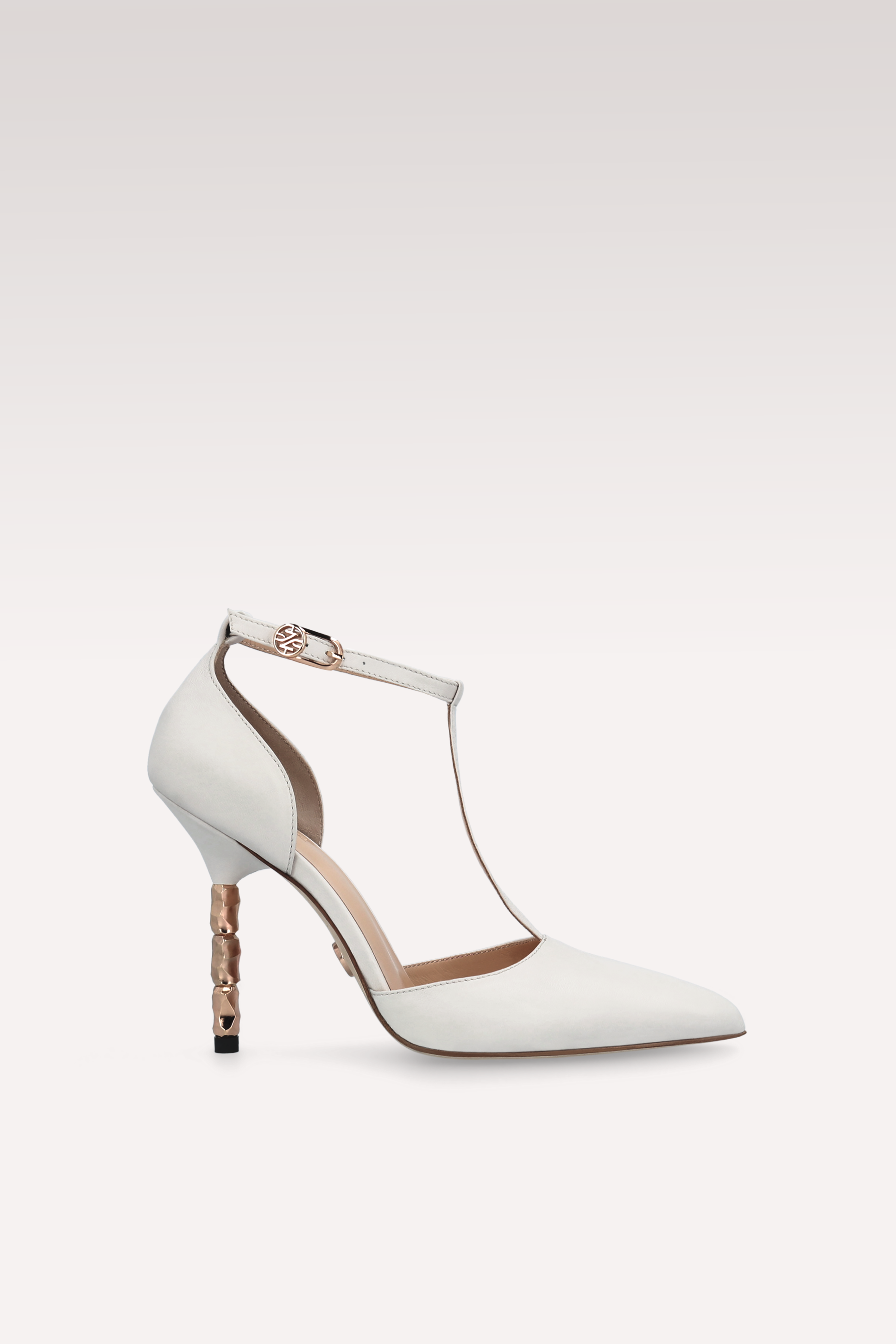 DÉCOLLETÉ ASTRID 101 IN PELLE AVORIO