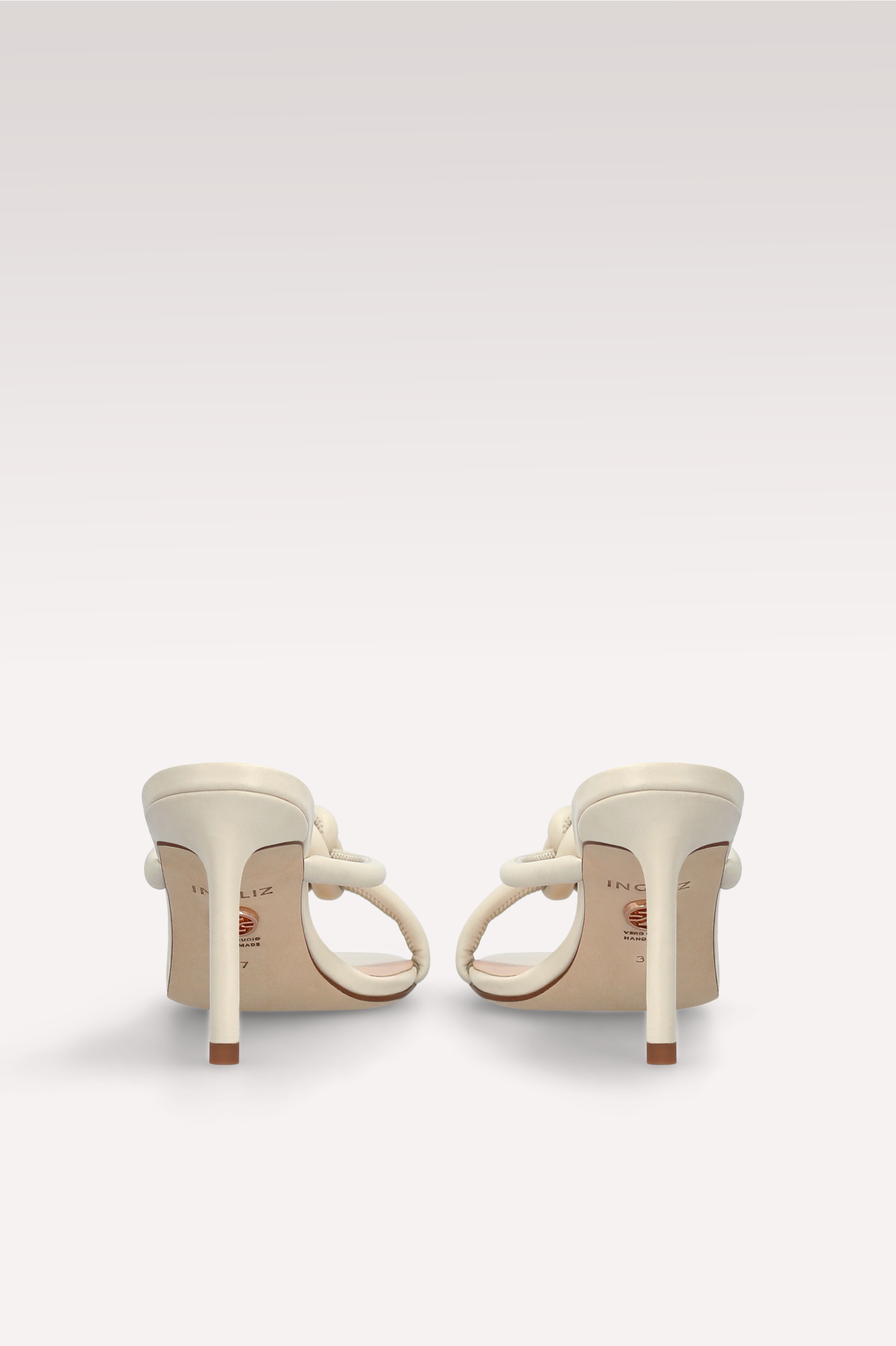 MULES HEIDI IN PELLE BEIGE
