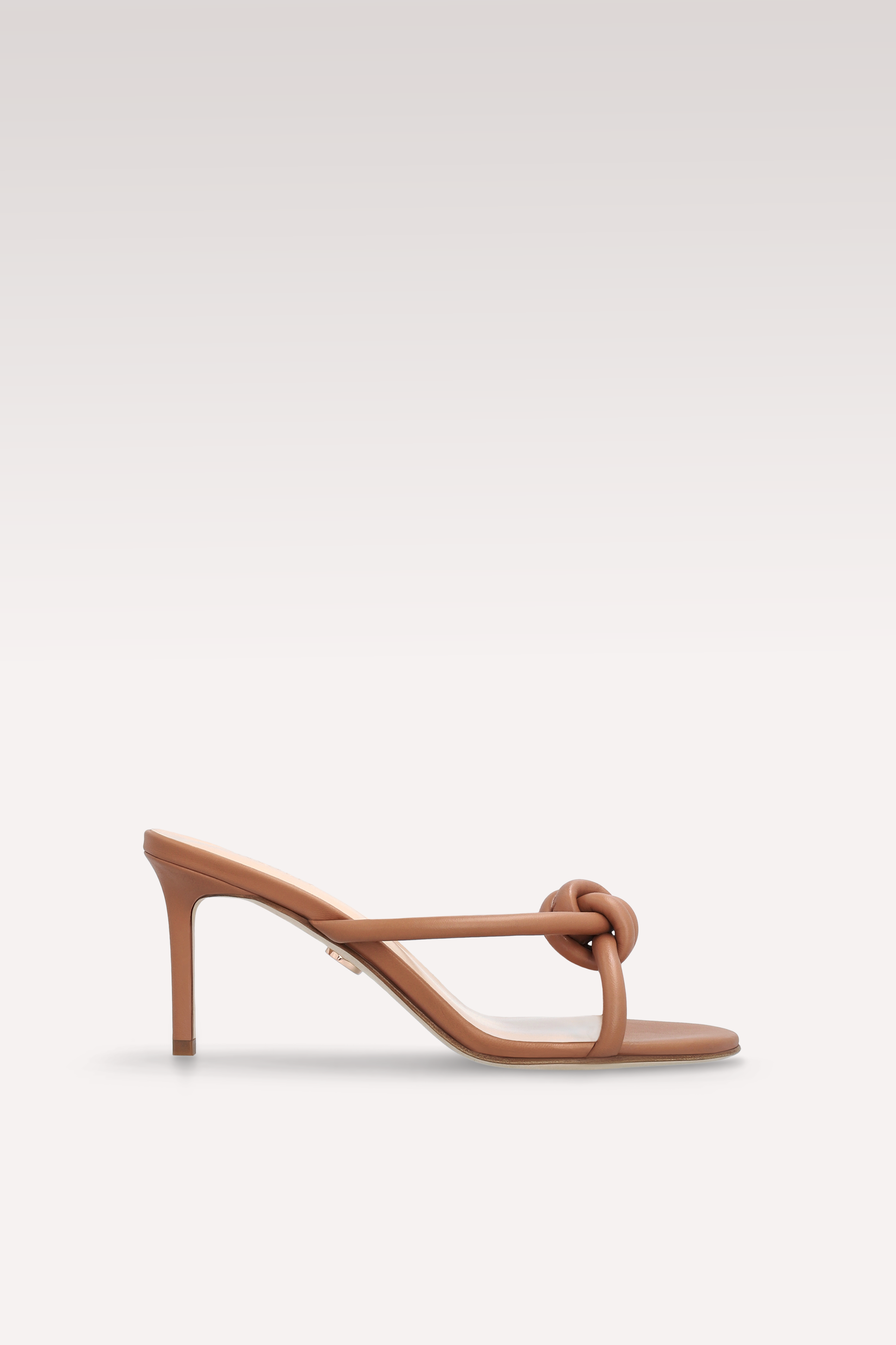 MULES HEIDI IN PELLE MARRONE