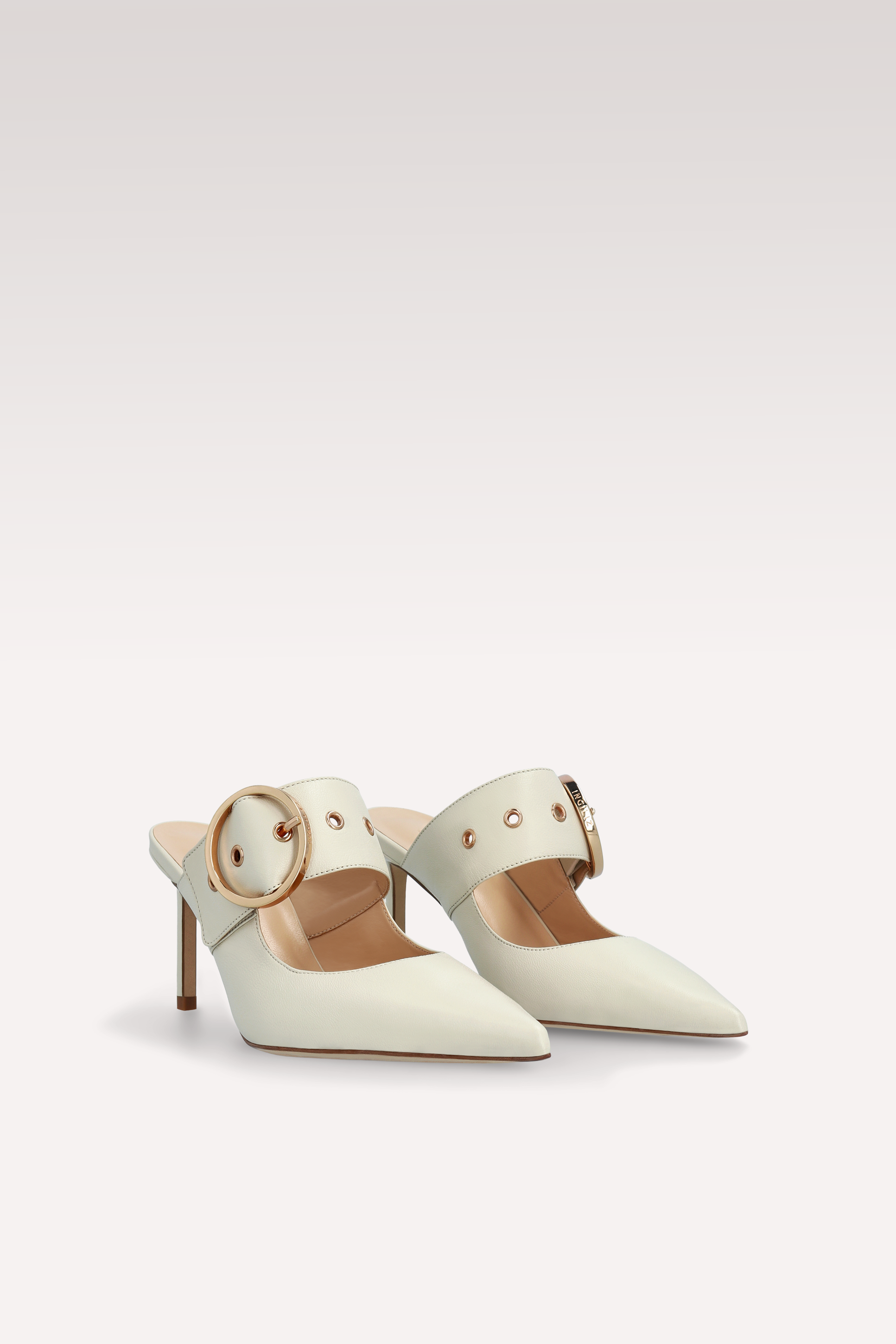 MULES SUZANA IN PELLE BEIGE