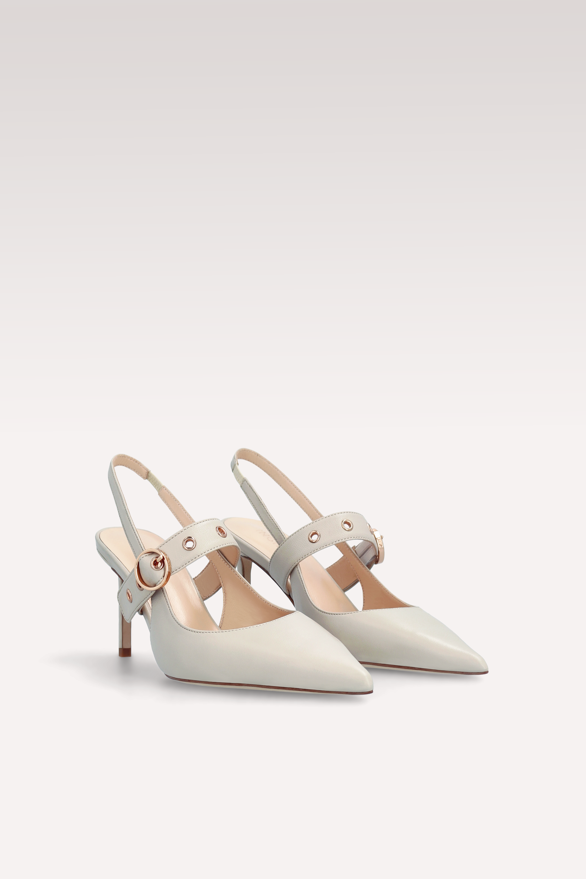 DÉCOLLETÉ SADIE IN PELLE BEIGE