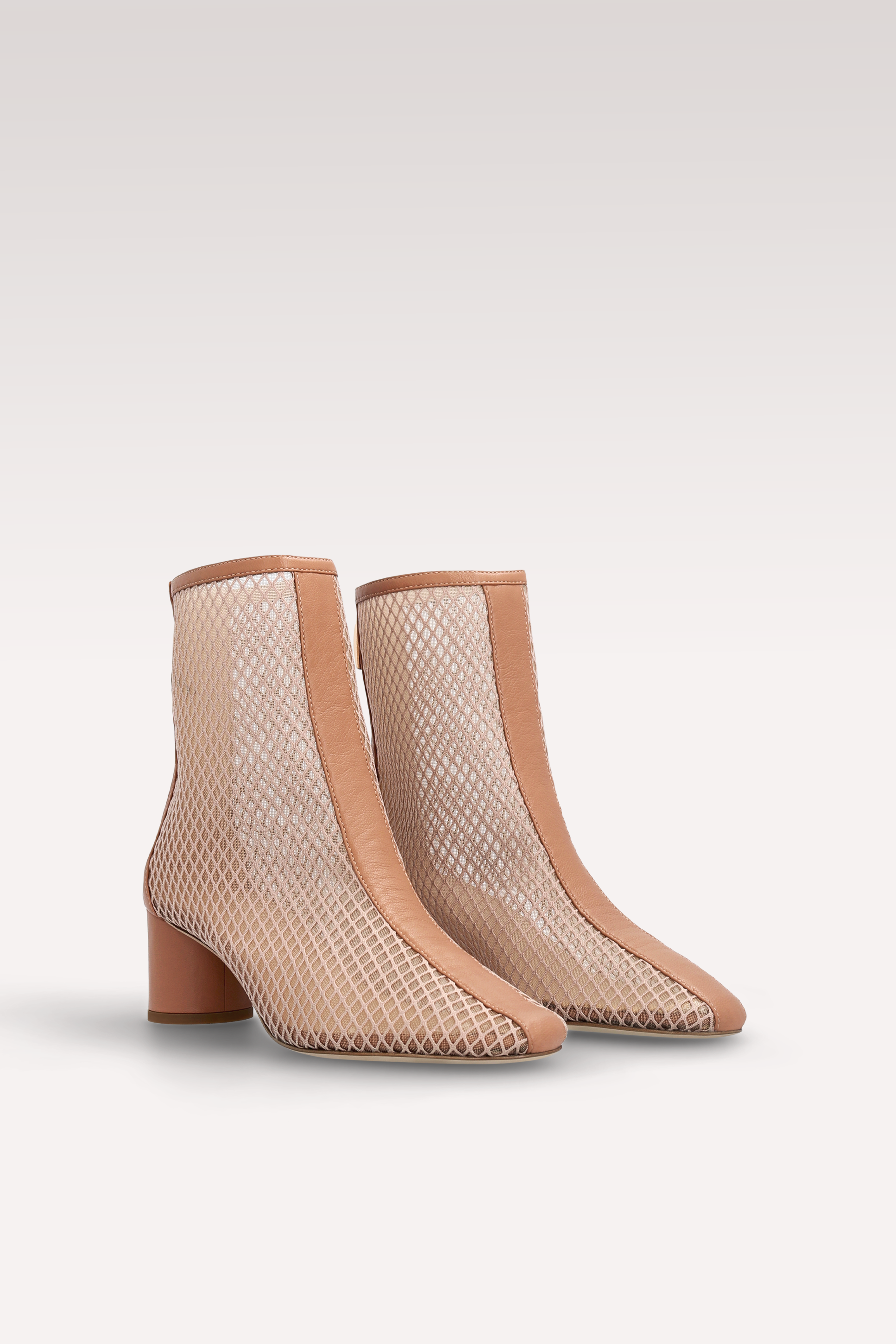 STIVALE DAKOTA IN PELLE E RETE MARRONE