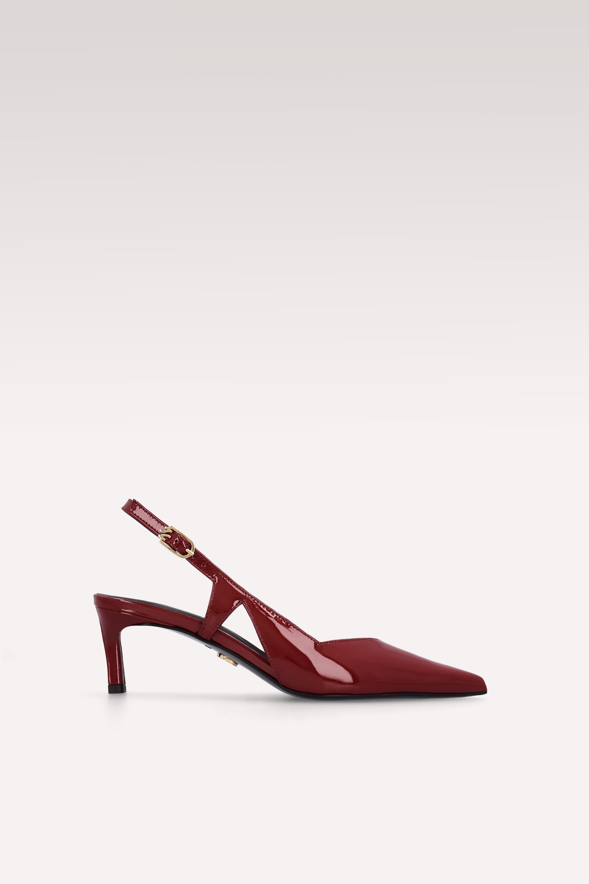 DÉCOLLETÉ SLINGBACK IN VERNICE COLOR CILIEGIA ORCHIDEA