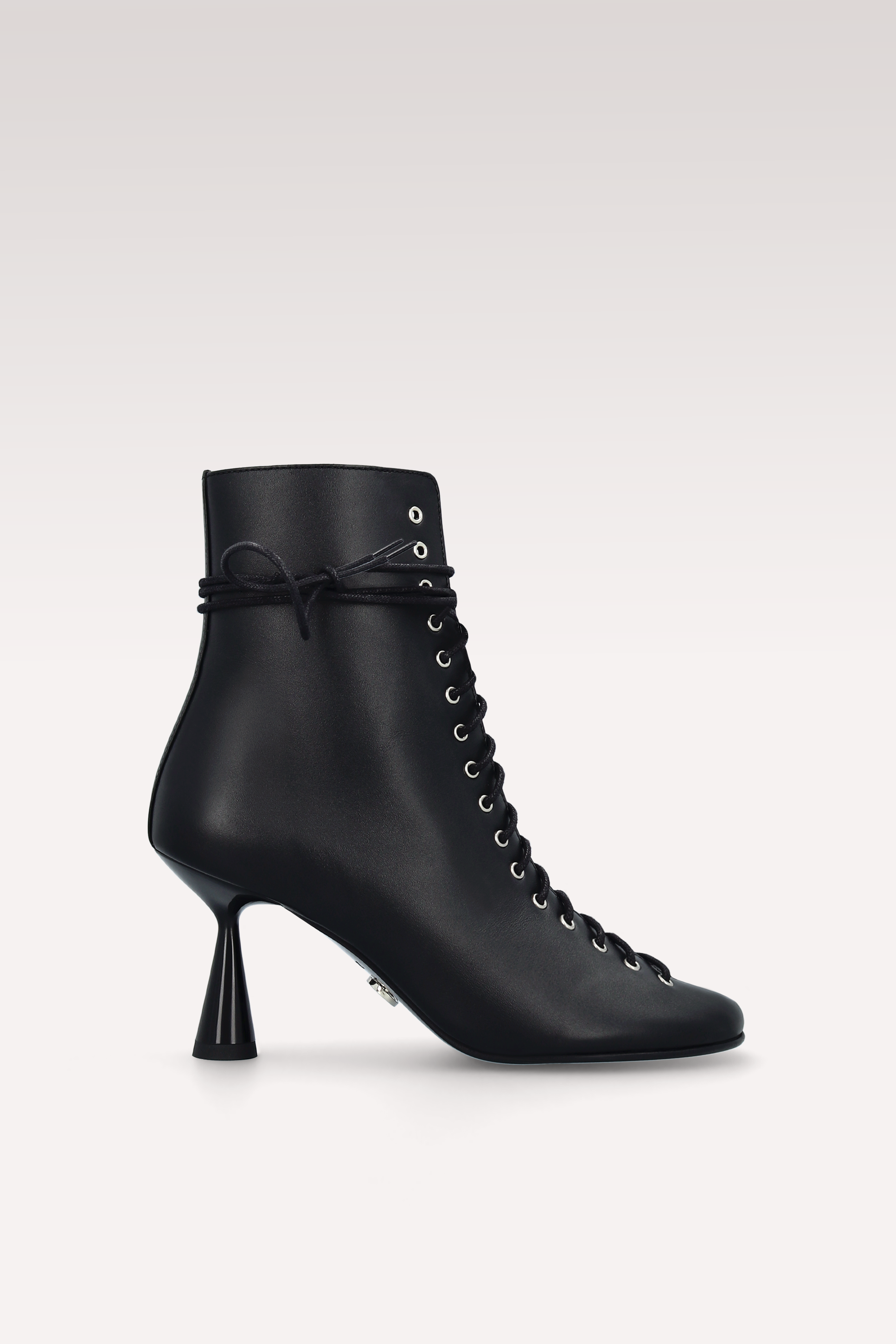 STIVALETTI ZOE IN PELLE NAPPA NERA