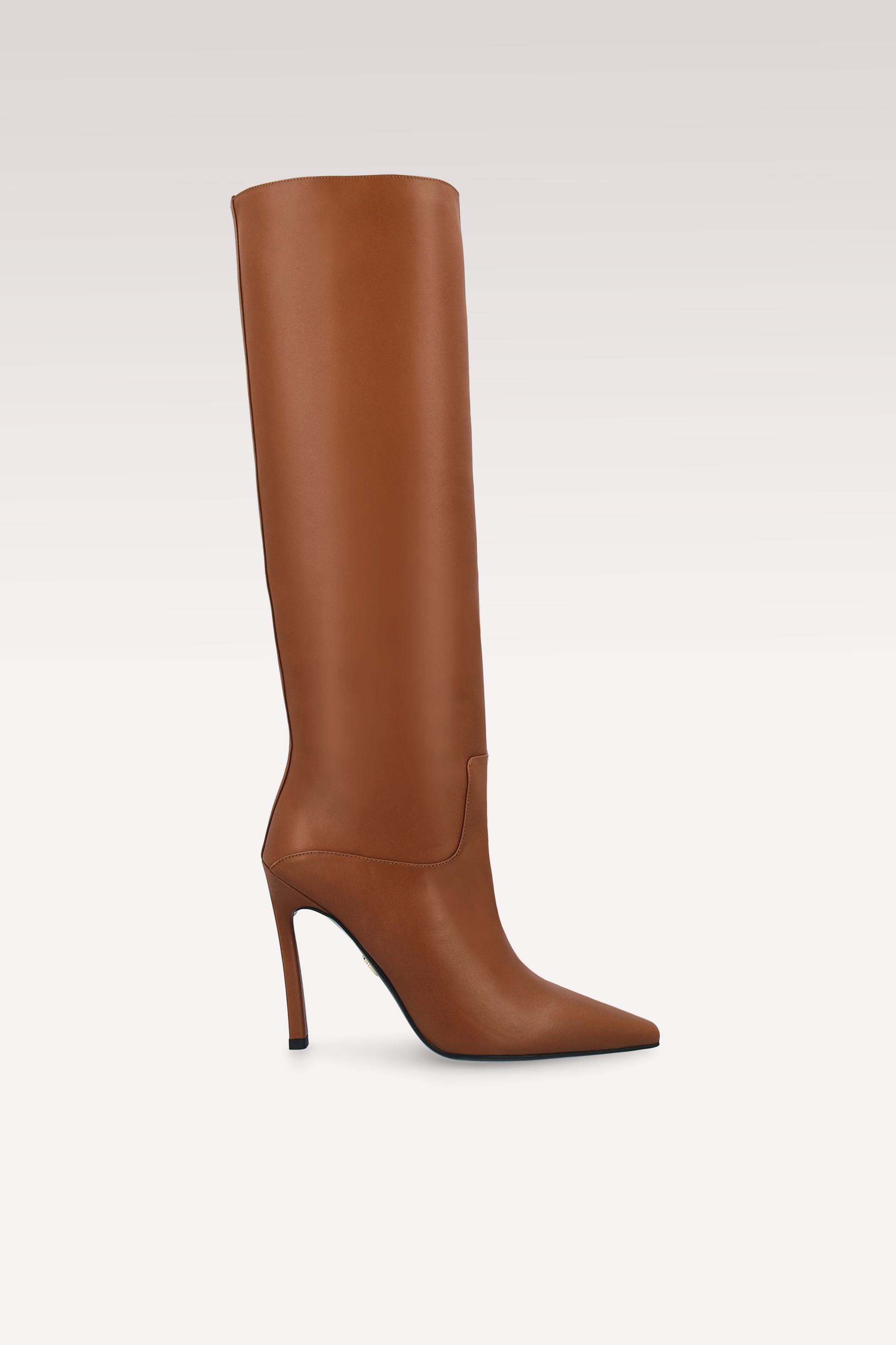 STIVALI NATALIE IN PELLE NAPPA MARRONE
