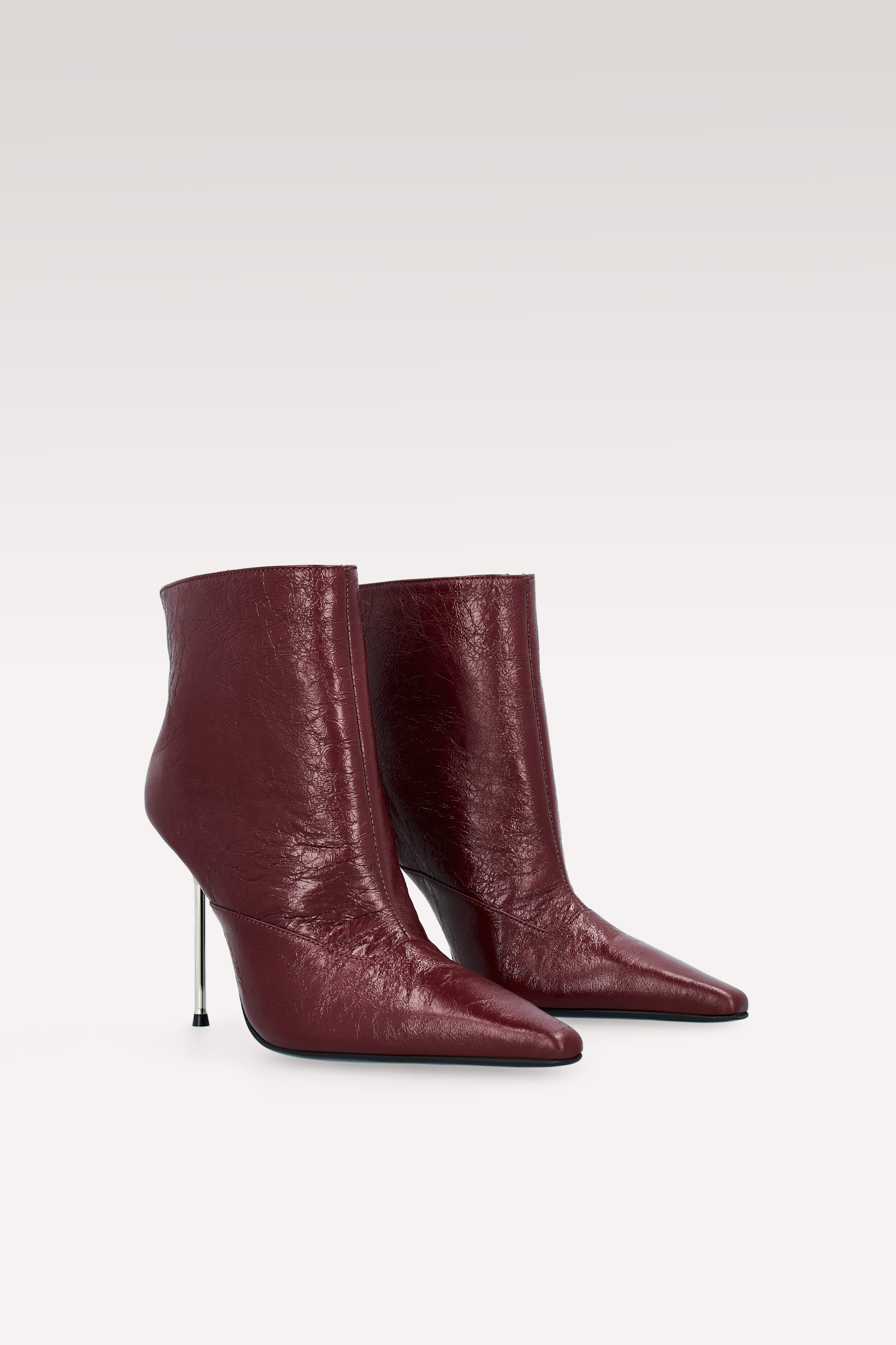 STIVALETTI IN PELLE NAPPA RUGOSA STACY CHERRY