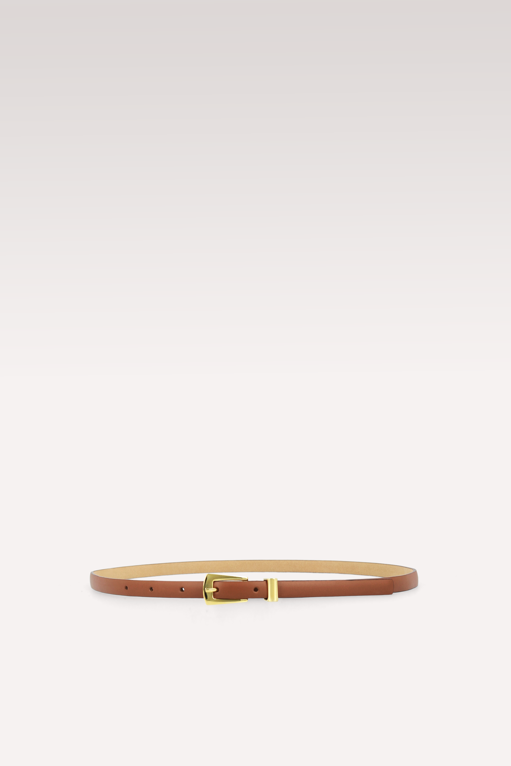 CINTURA RENATA 10 MM PELLE MARRONE