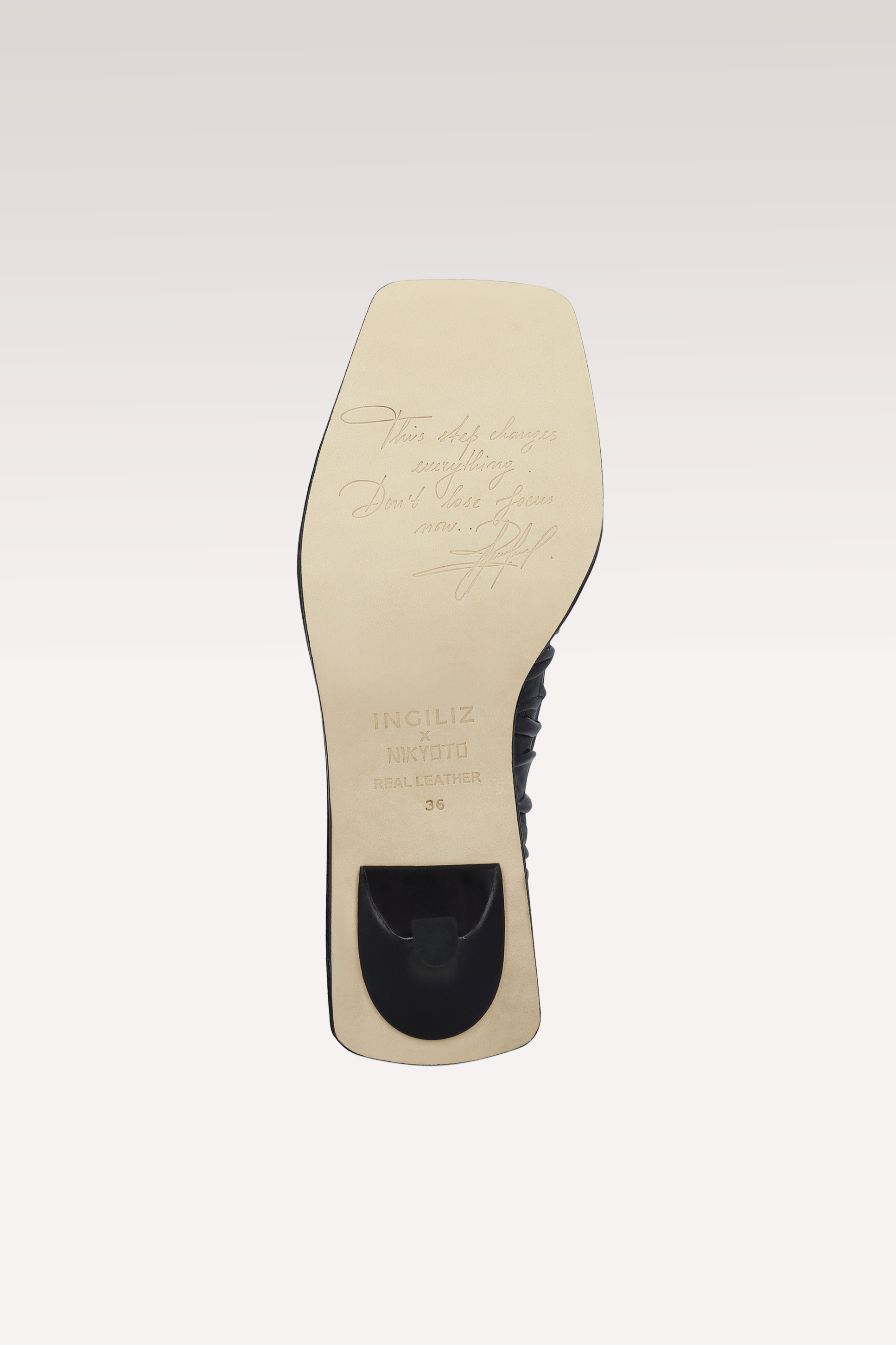 NI BLACK SOFT NAPPA LEATHER PUMPS