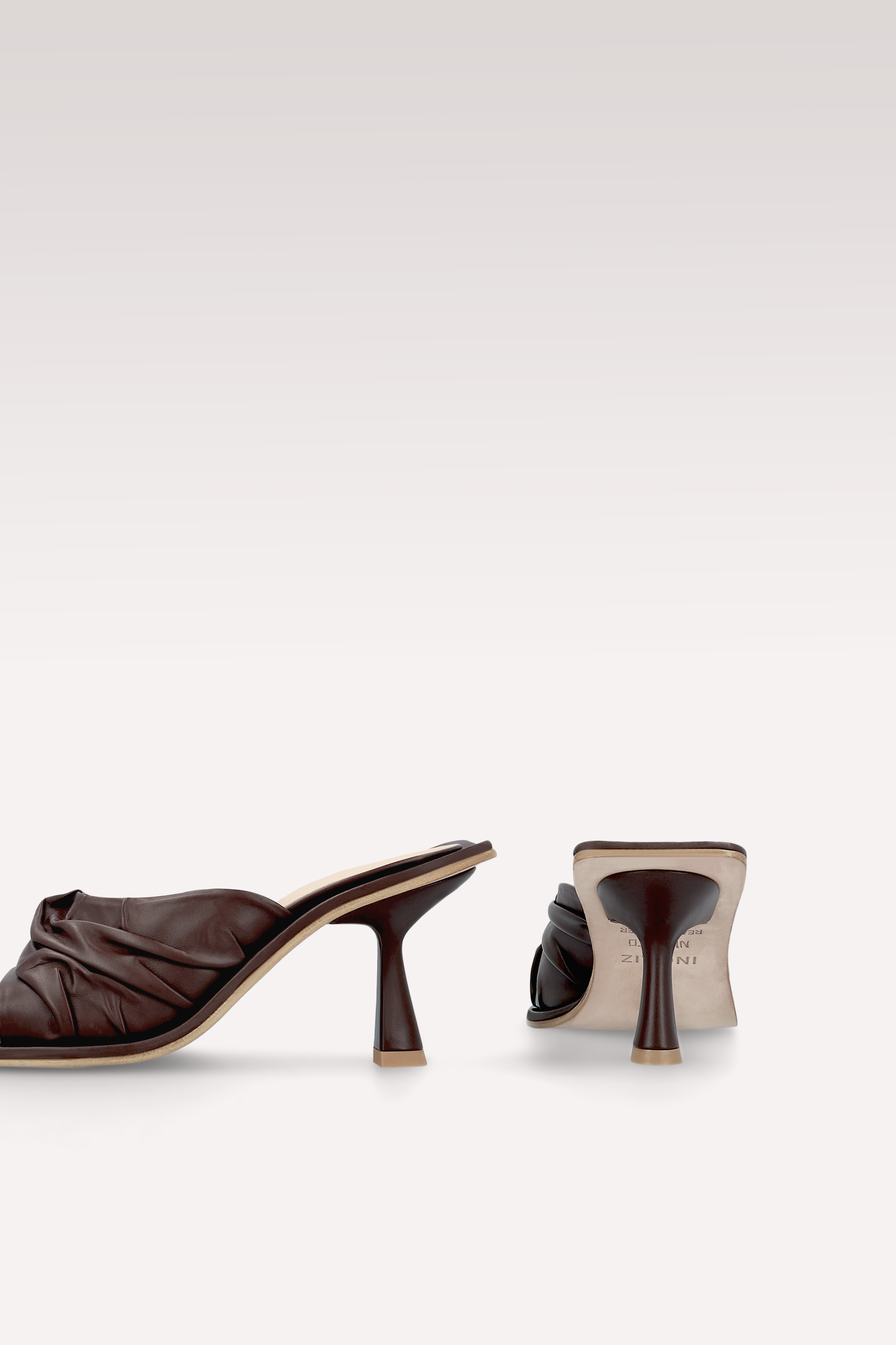 ZORI CHOCOLATE BROWN MULES