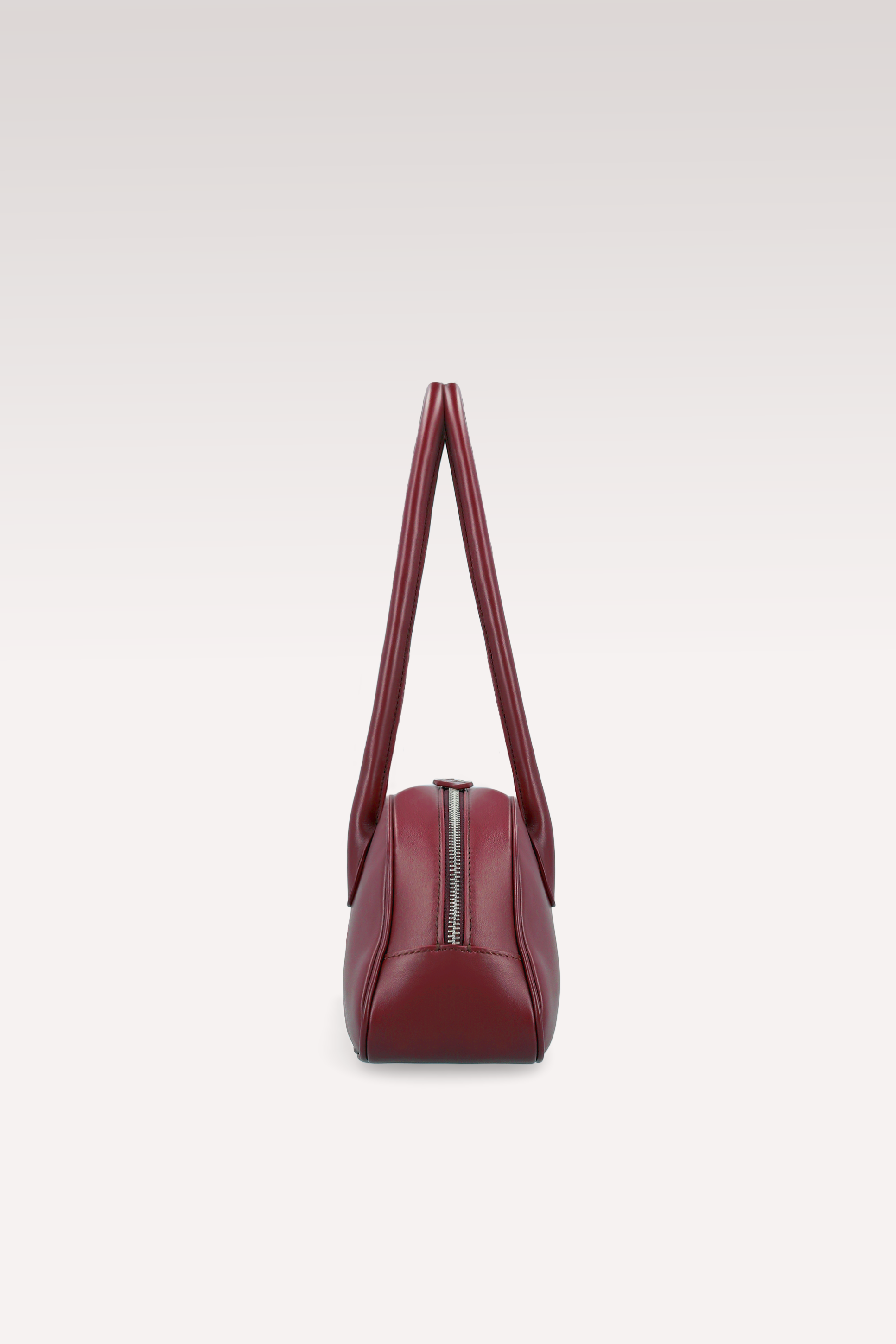 NAMI BORDEAUX NAPPA LEATHER SHOUDER BAG