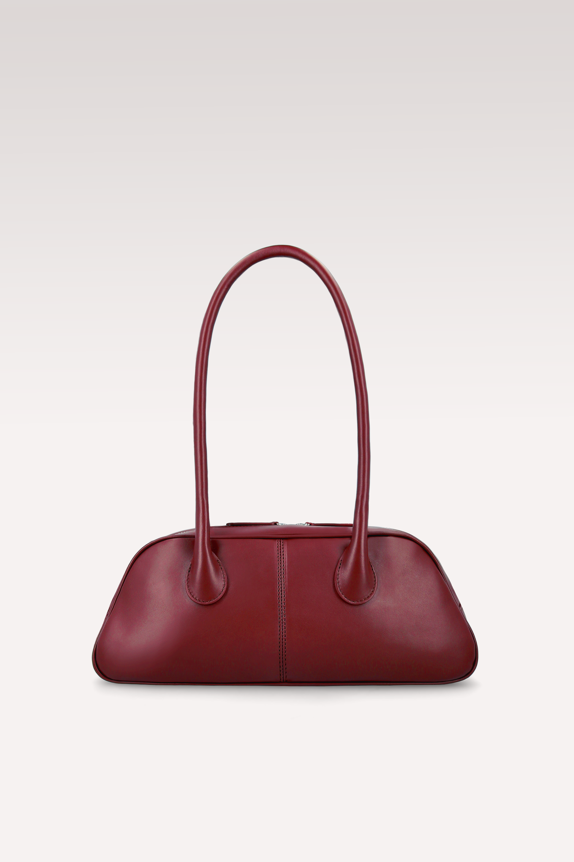 NAMI BORDEAUX NAPPA LEATHER SHOUDER BAG