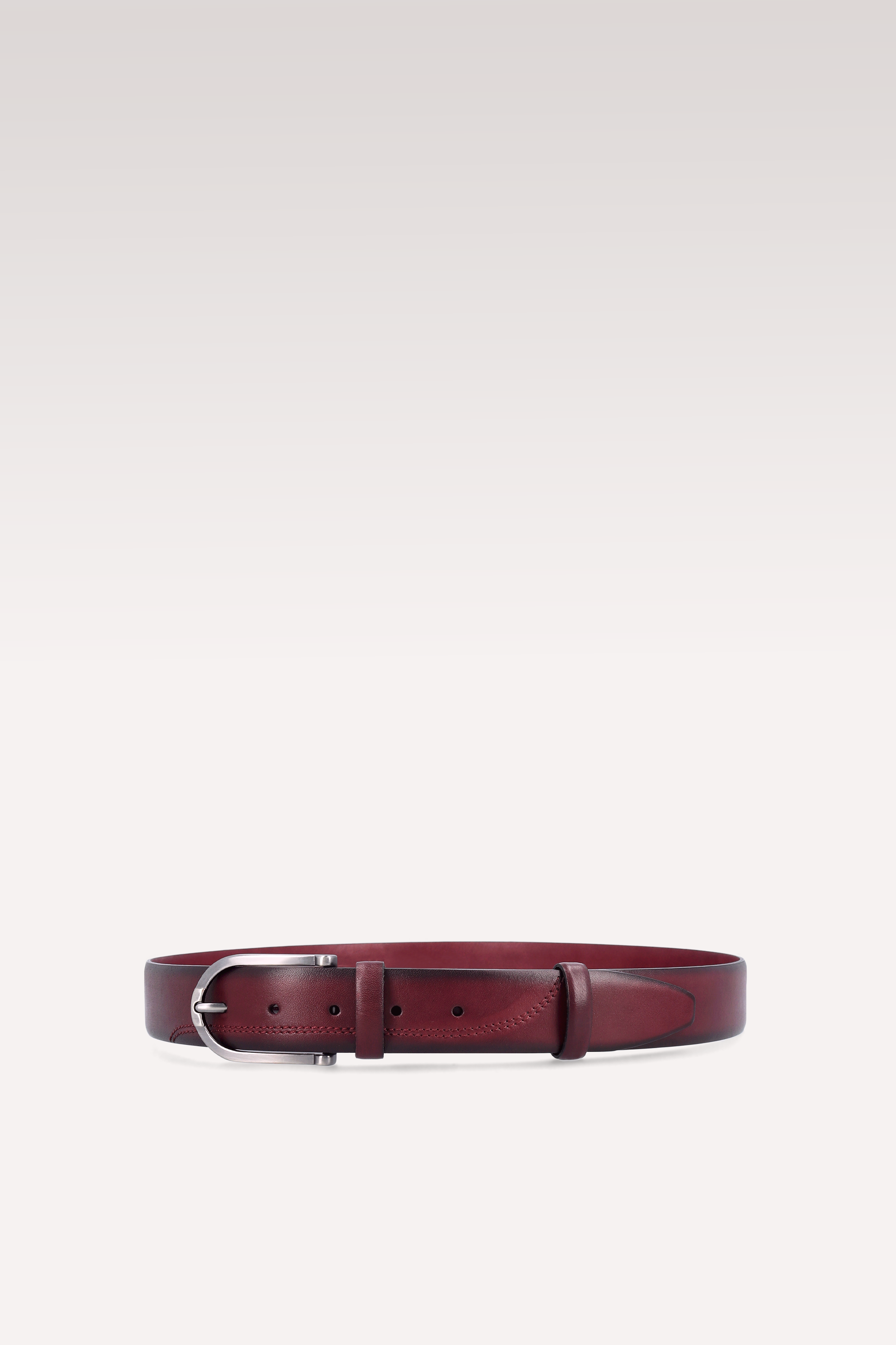 CINTURA IN PELLE DI VITELLO SAM BORDEAUX