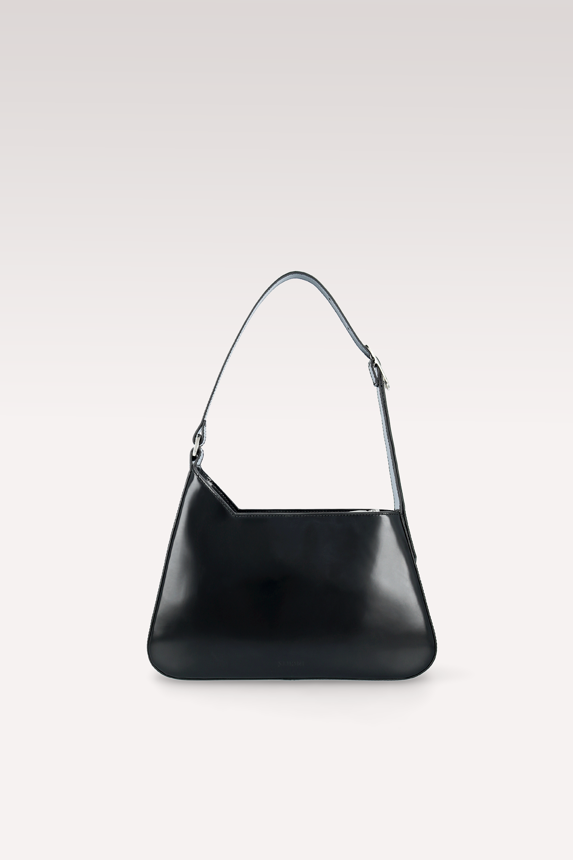 STAR BLACK SUEDE LEATHER PUMPS AND DALIA SEMI PATENT LEATHER SHOULDER BAG