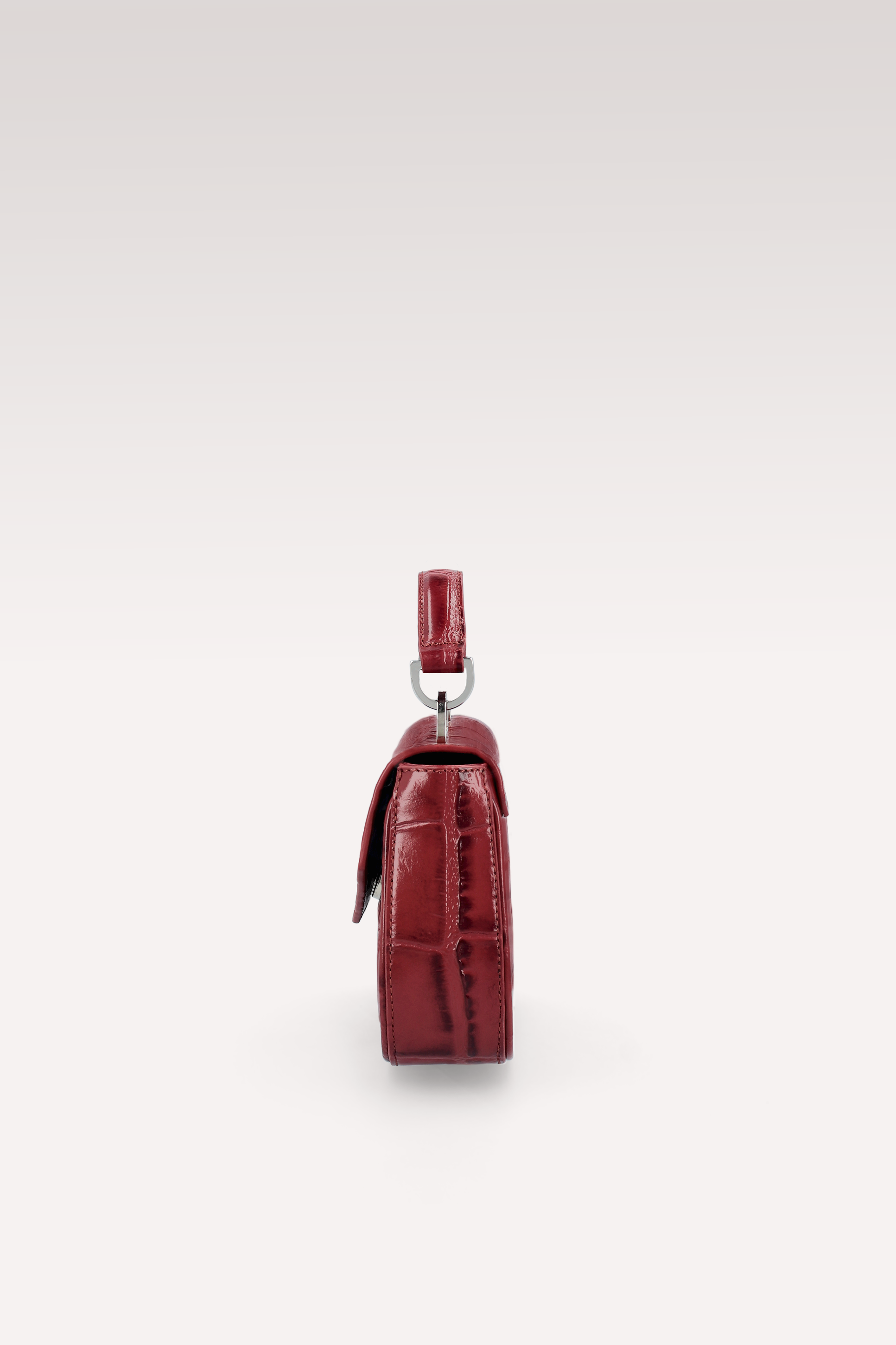 MINI BORSA MILLY CHERRY IN PELLE STAMPATA COCCO