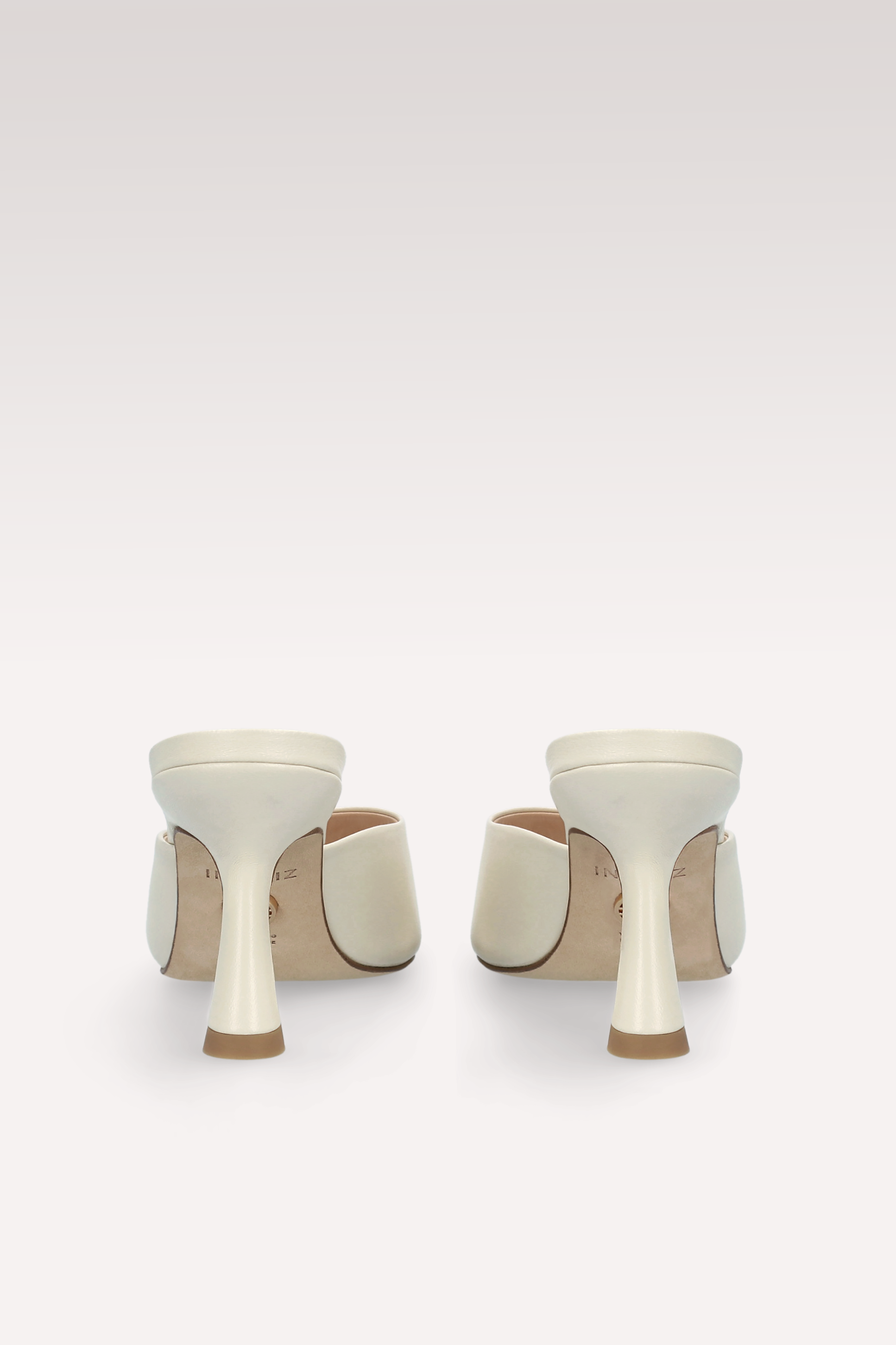 MULES RENY IN PELLE LISCIA BIANCA
