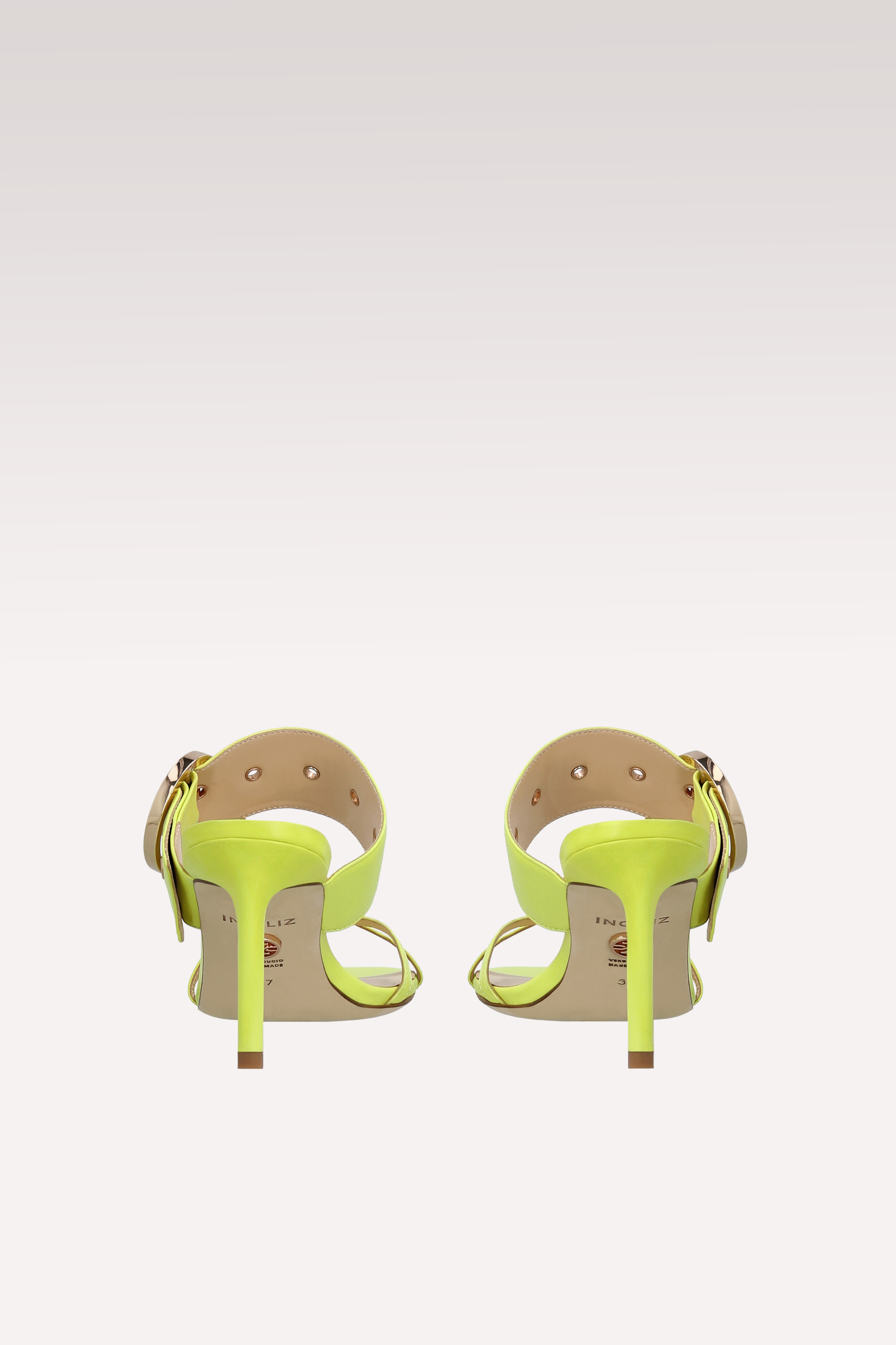 MULES IN PELLE GIALLA ARIANA