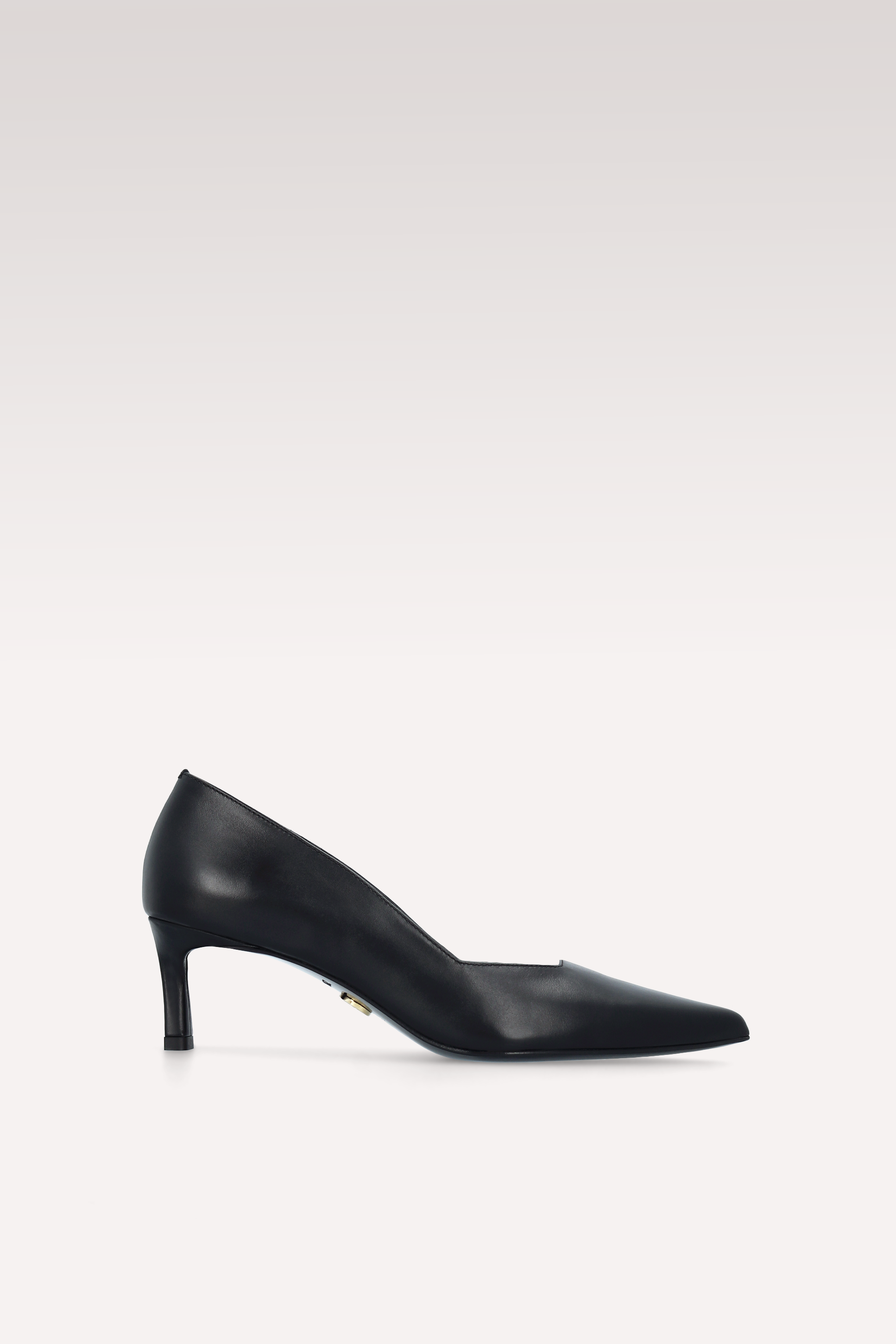 DÉCOLLETÉ OLIVIA IN PELLE NAPPA NERA