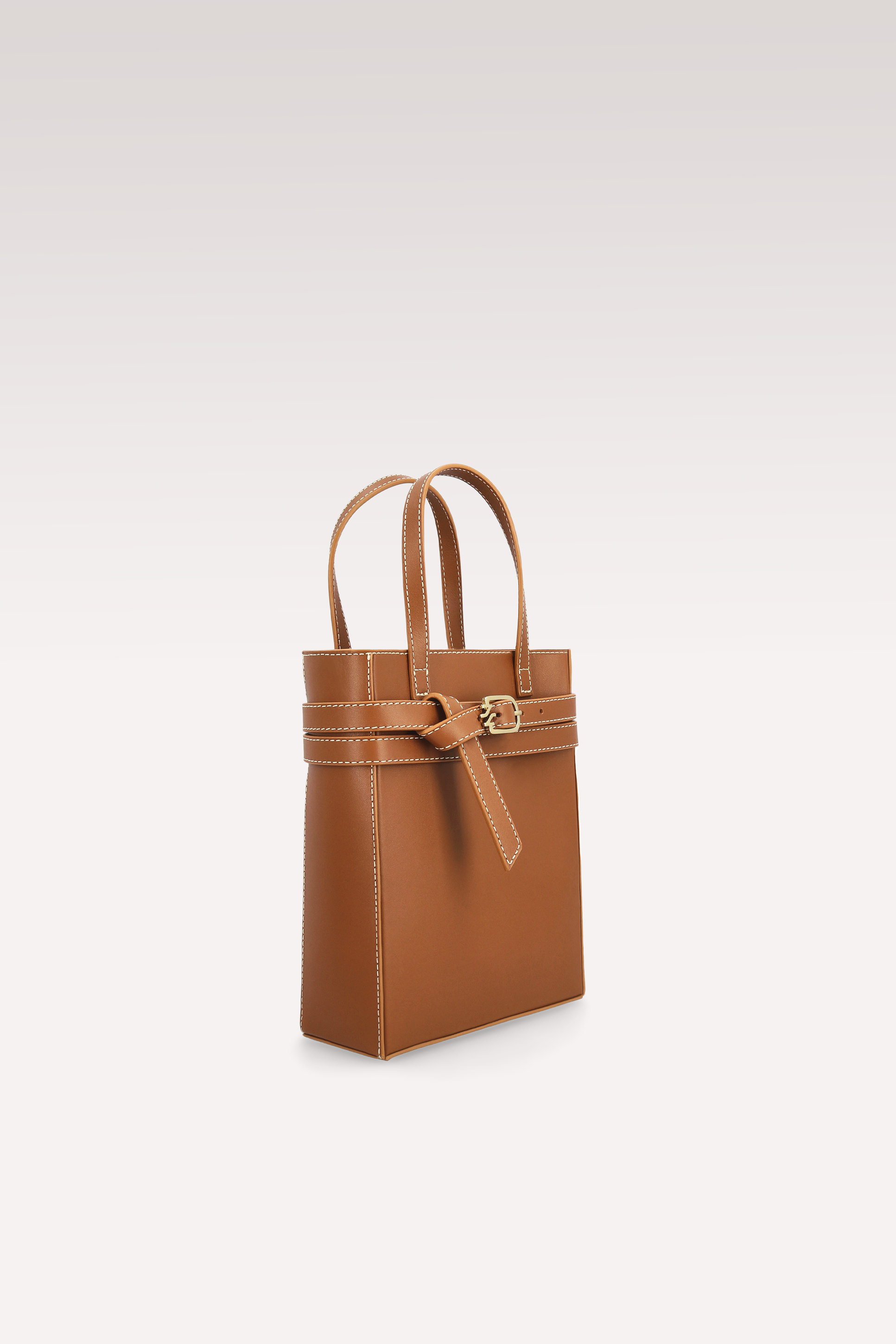 OLIVIA BROWN NAPPA LEATHER PUMPS AND CARRIE CROSSBODY BAG