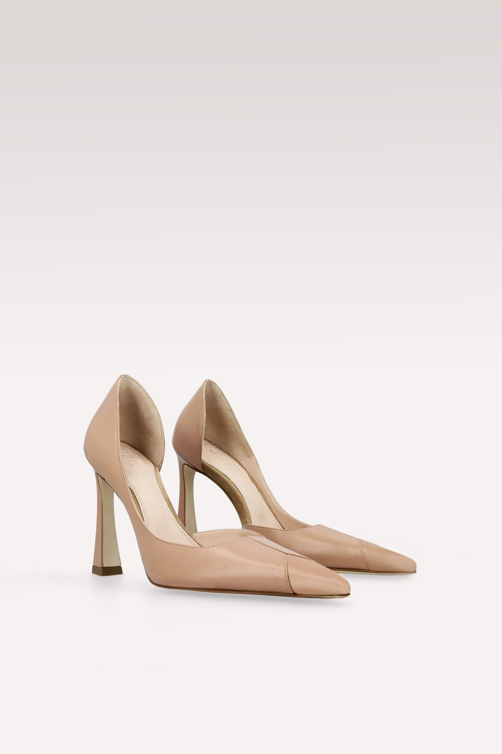 VESPER MOCHA MOUSSE LEATHER PUMPS