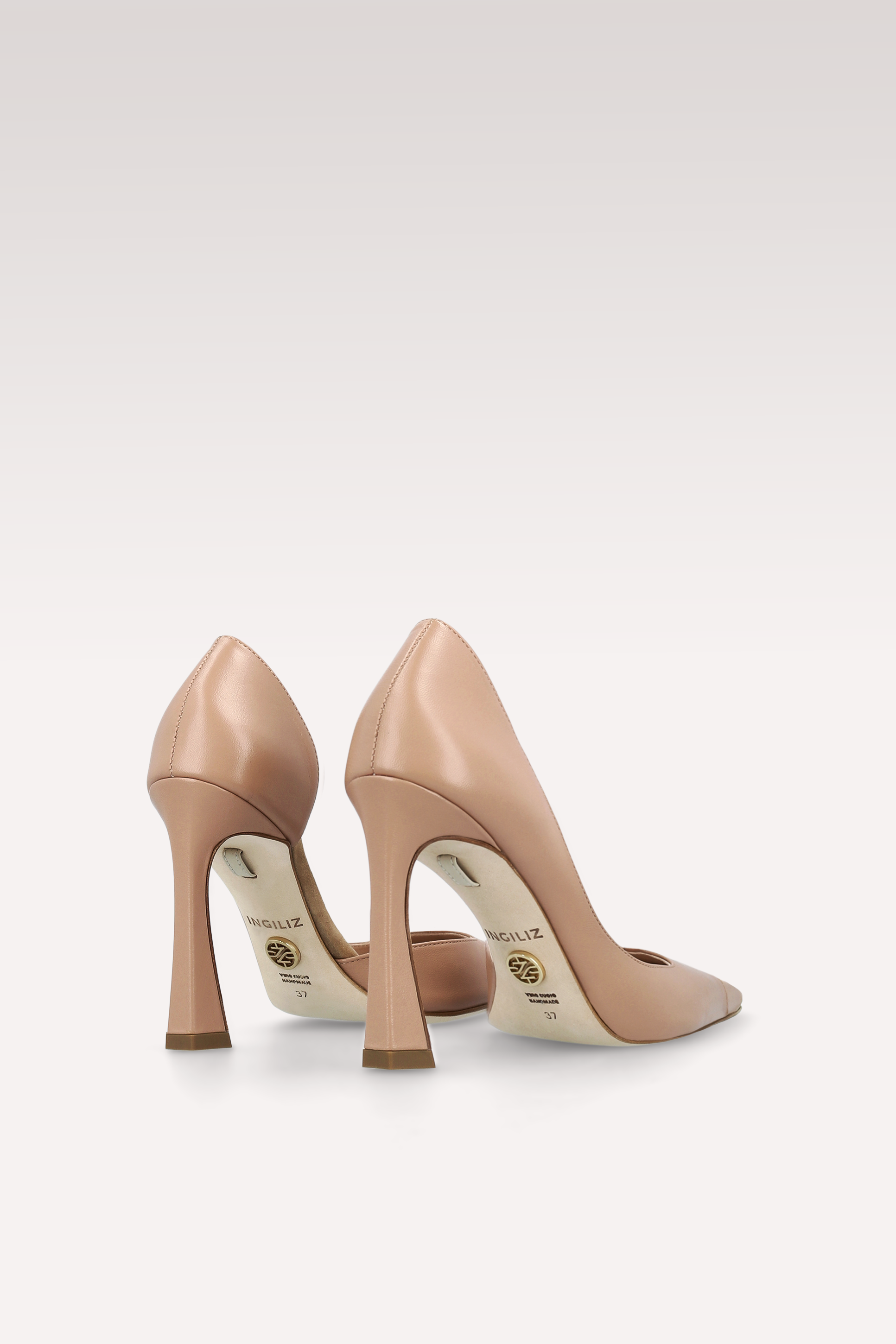 VESPER MOCHA MOUSSE LEATHER PUMPS