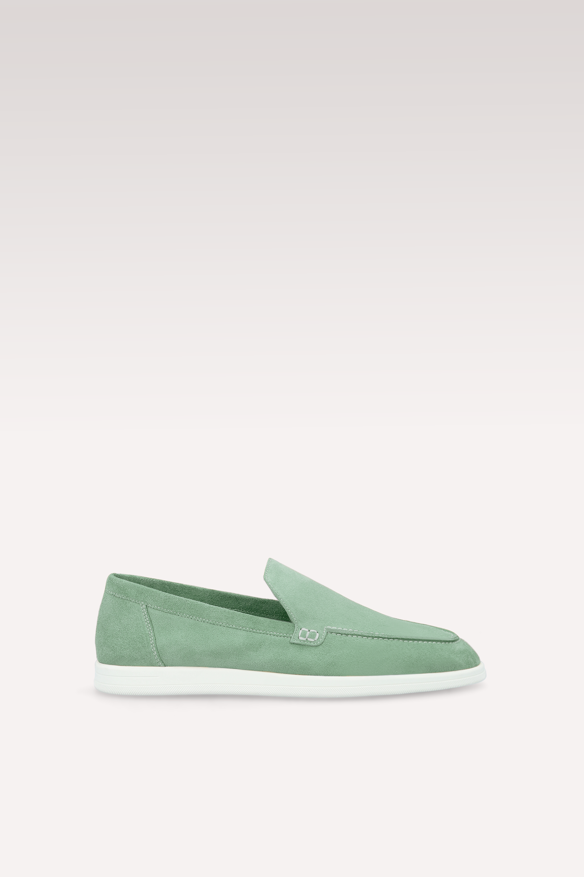 SENNA MINT SUEDE LEATHER LOAFERS