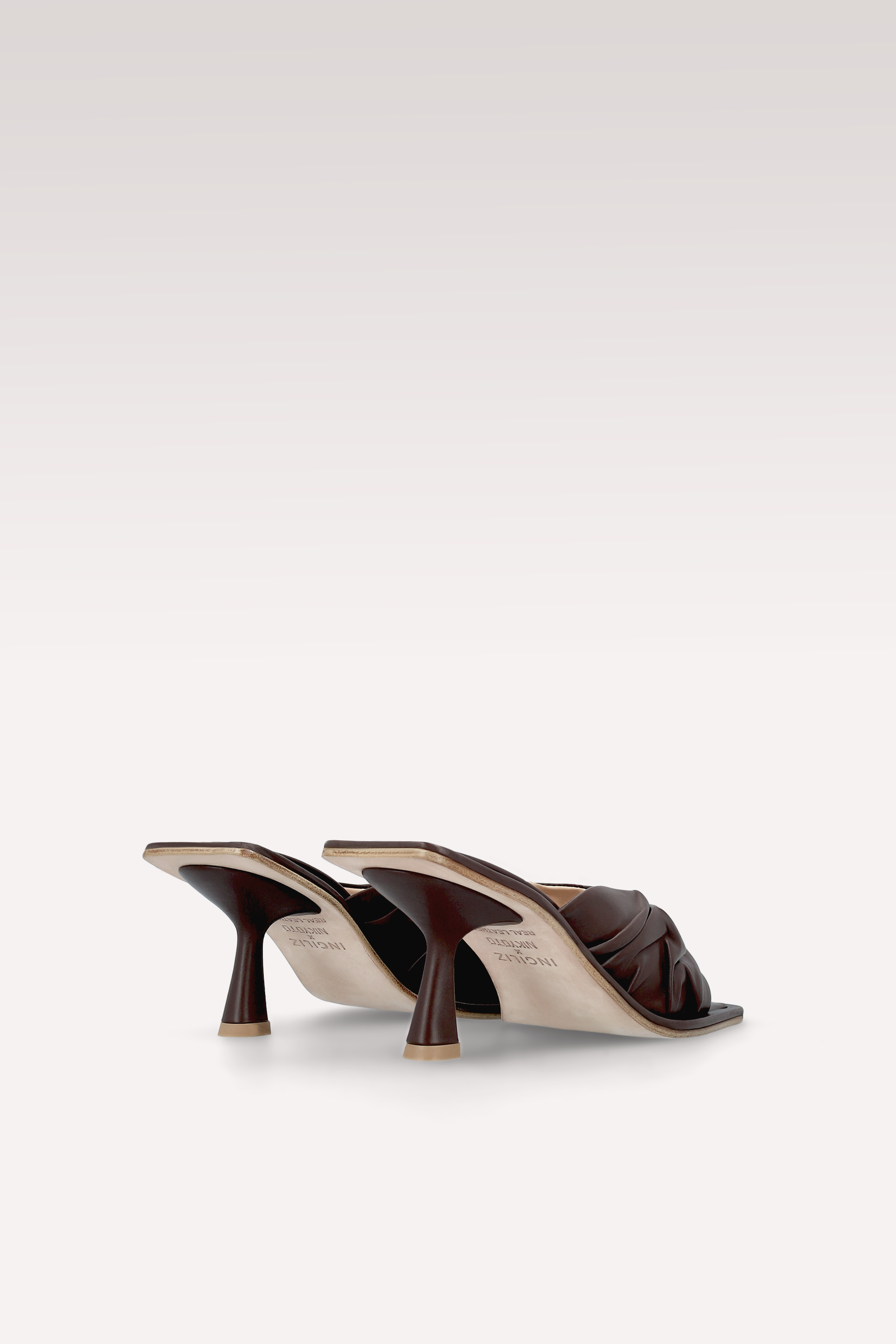 ZORI CHOCOLATE BROWN MULES