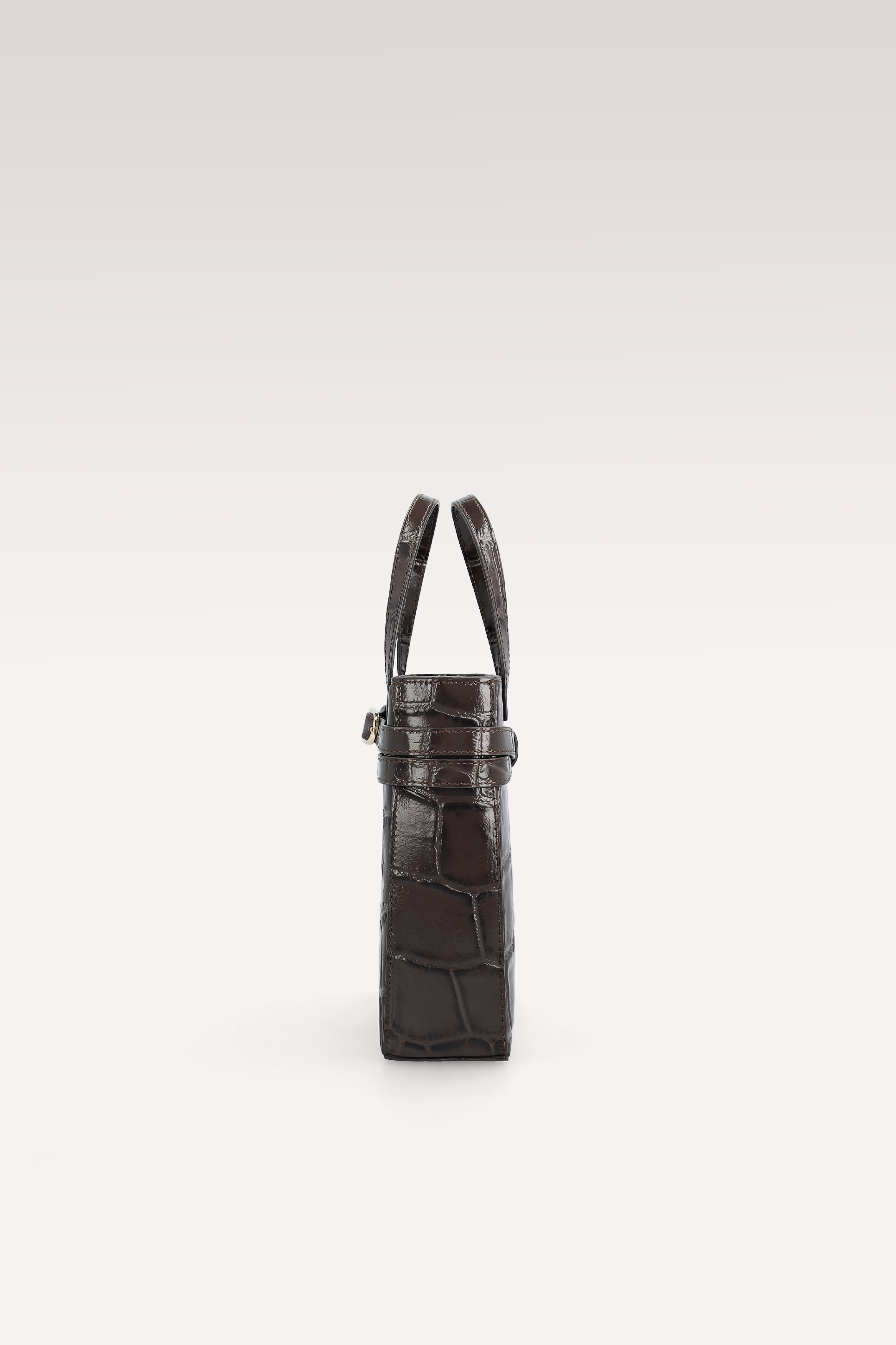 STIVALI IN PELLE STAMPATA COCCO EMMA BROWN E BORSA A TRACOLLA CARRIE