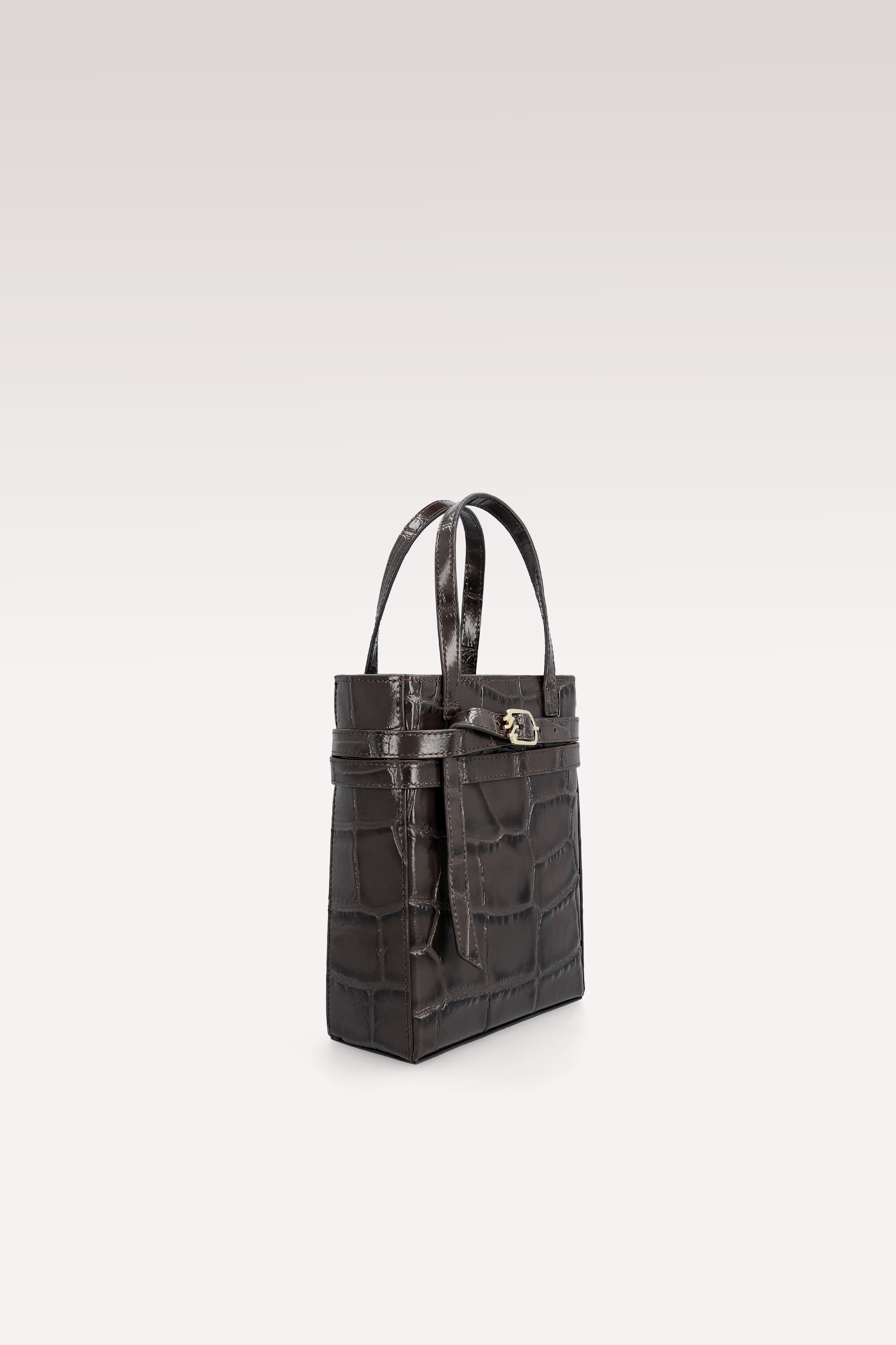 STIVALI IN PELLE STAMPATA COCCO EMMA BROWN E BORSA A TRACOLLA CARRIE