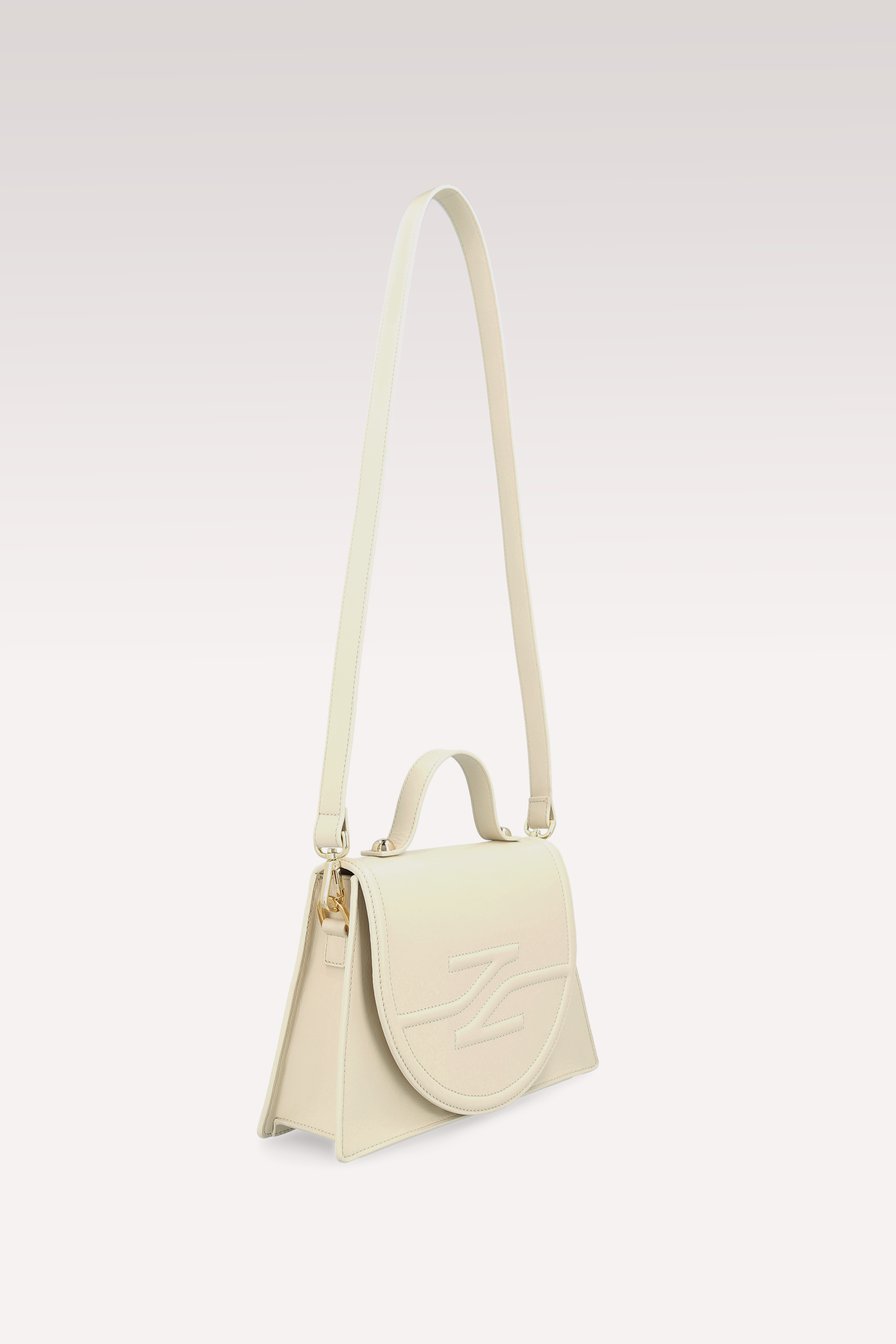 COLETTE TOFU NAPPA LEATHER CROSSBODY BAG AND KENNIE LEATHER BELT