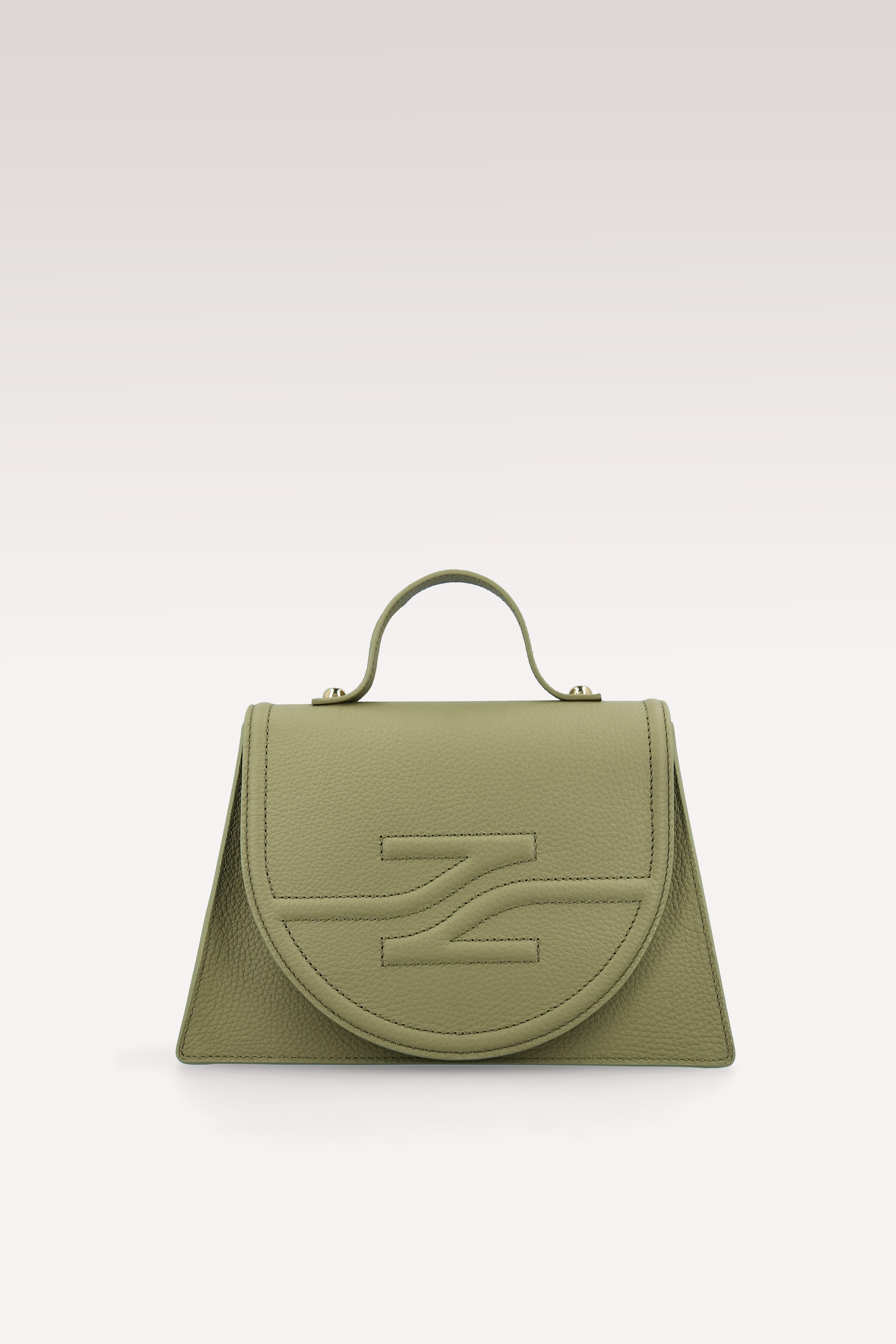 BORSA A TRACOLLA COLETTE IN PELLE NAPPA VERDE