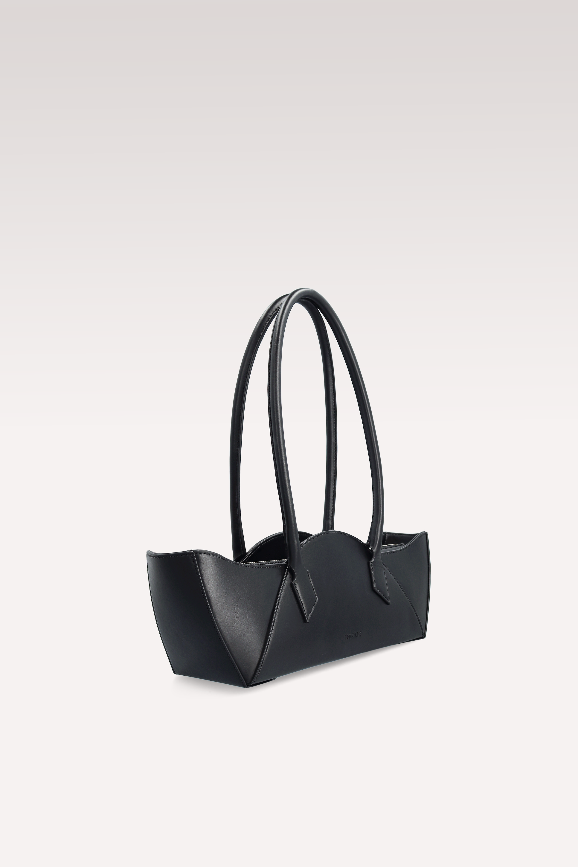 VELLORA LEATHER AND MESH MULES AND DAISY BLACK LEATHER SHOULDER BAG
