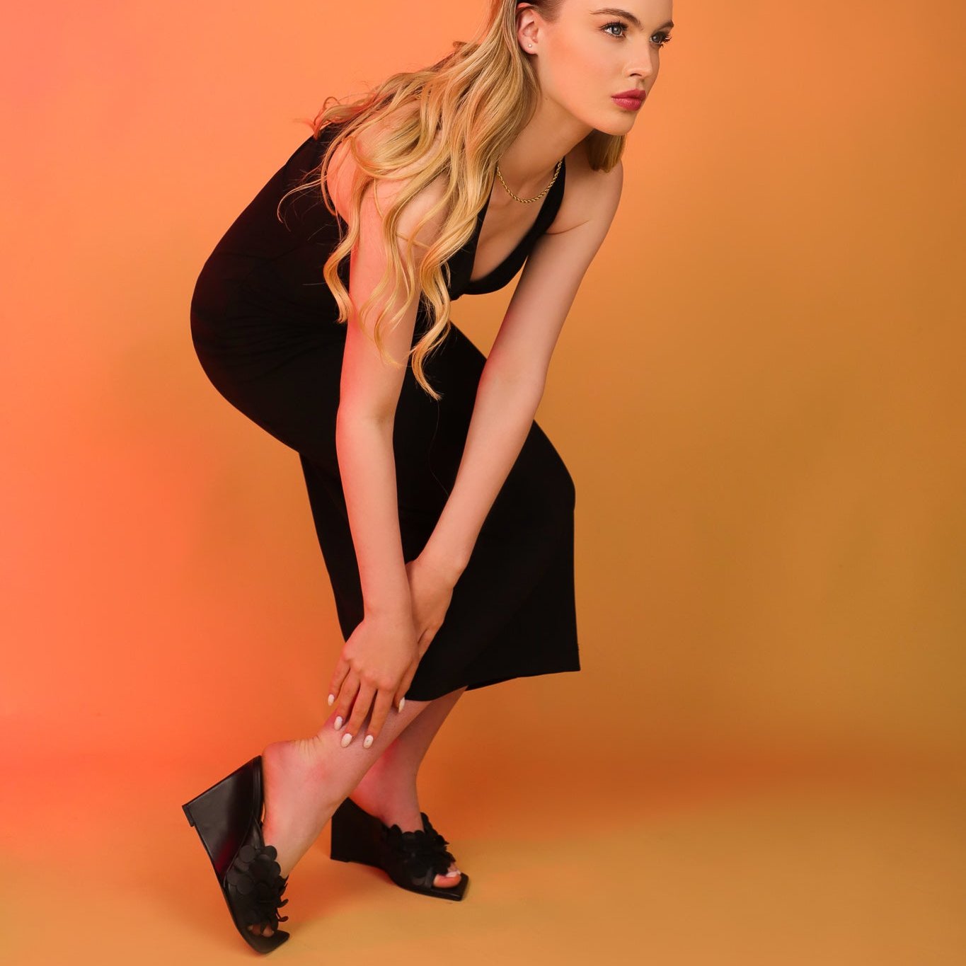 ZILLY 01 MULES IN PELLE NERA